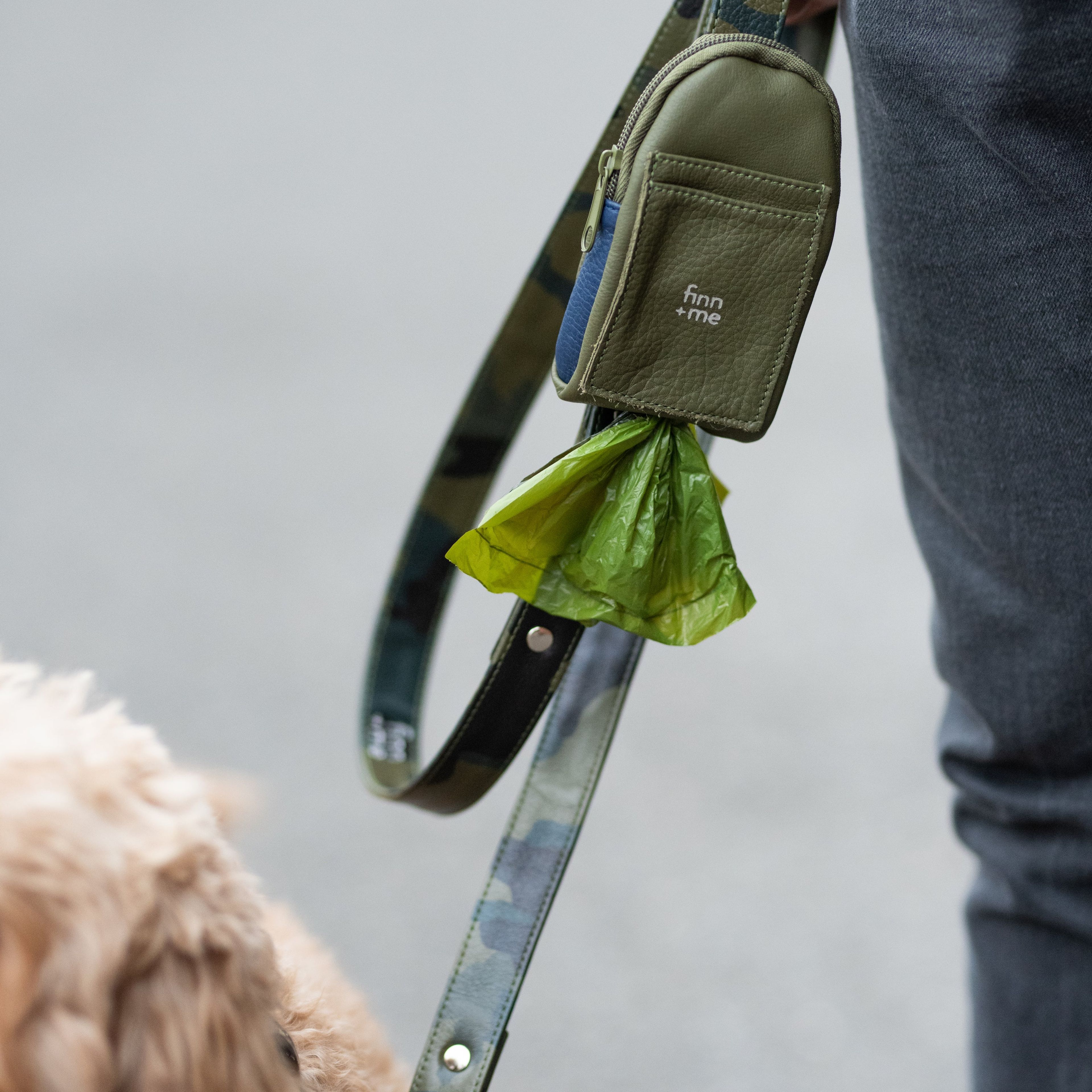 The Pooch Purse in Olive Green