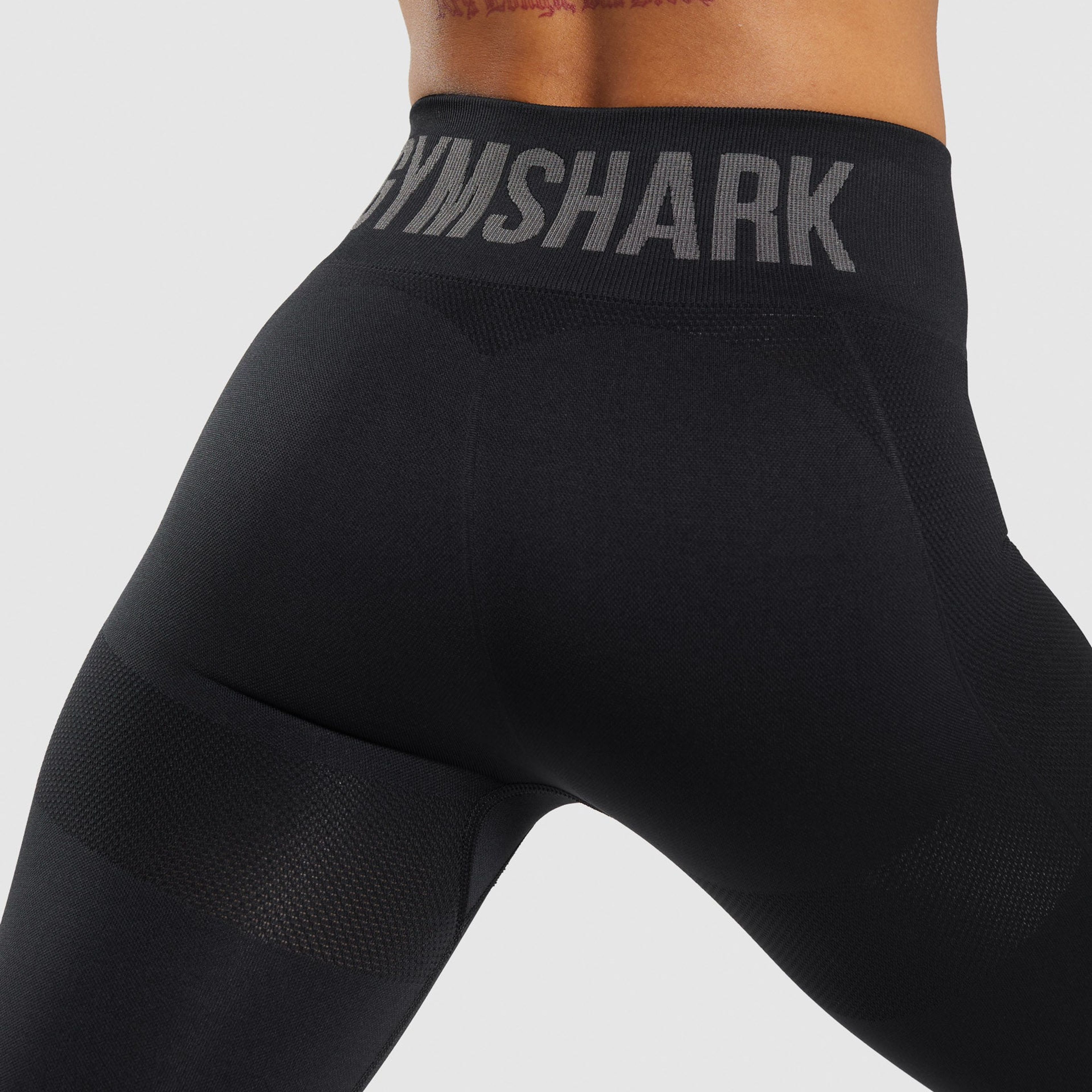 Gymshark Gymshark Flex High Waisted Leggings - Black on Marmalade