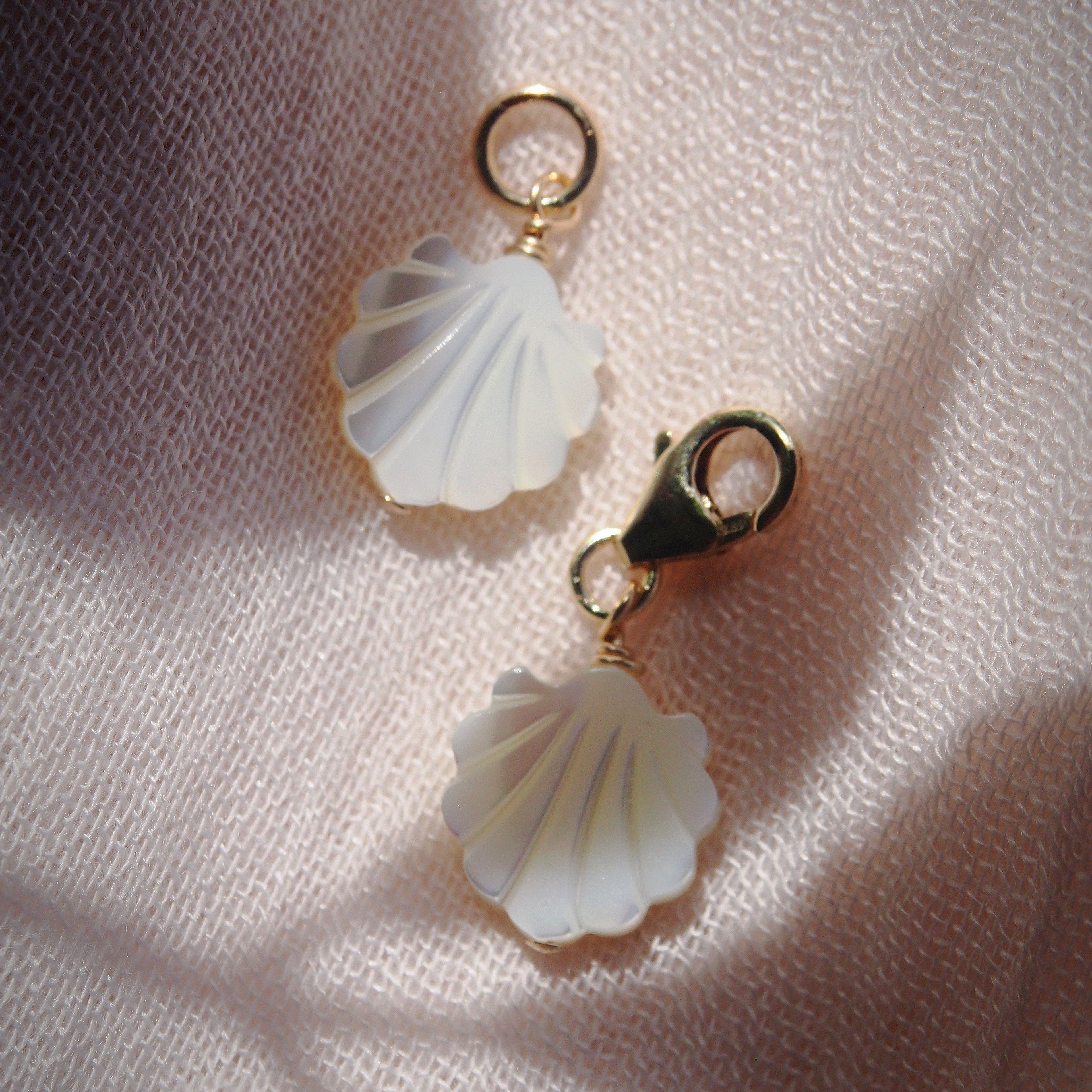 Mother of Pearl Shell Charm