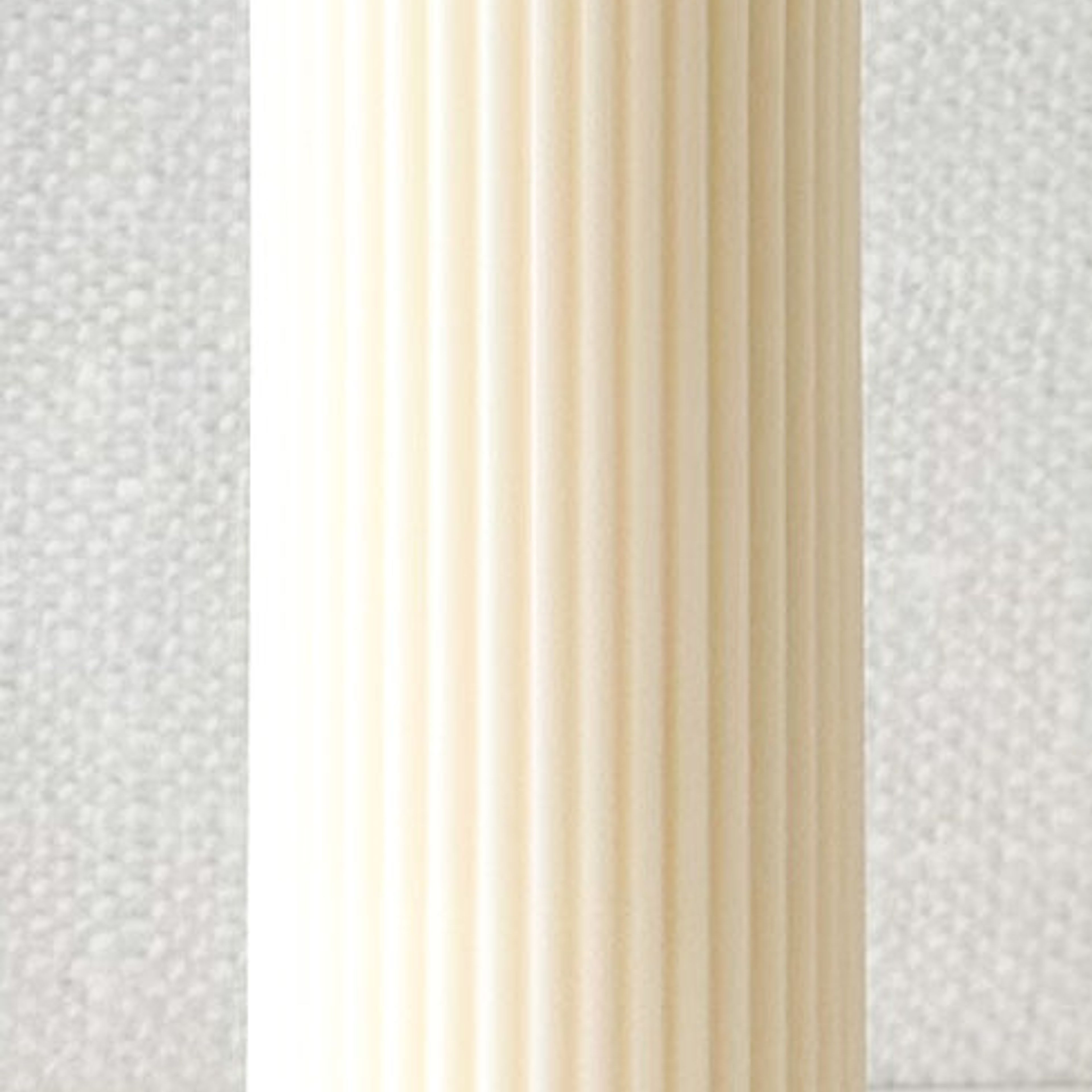 Pleated Candle - Tall Pillar