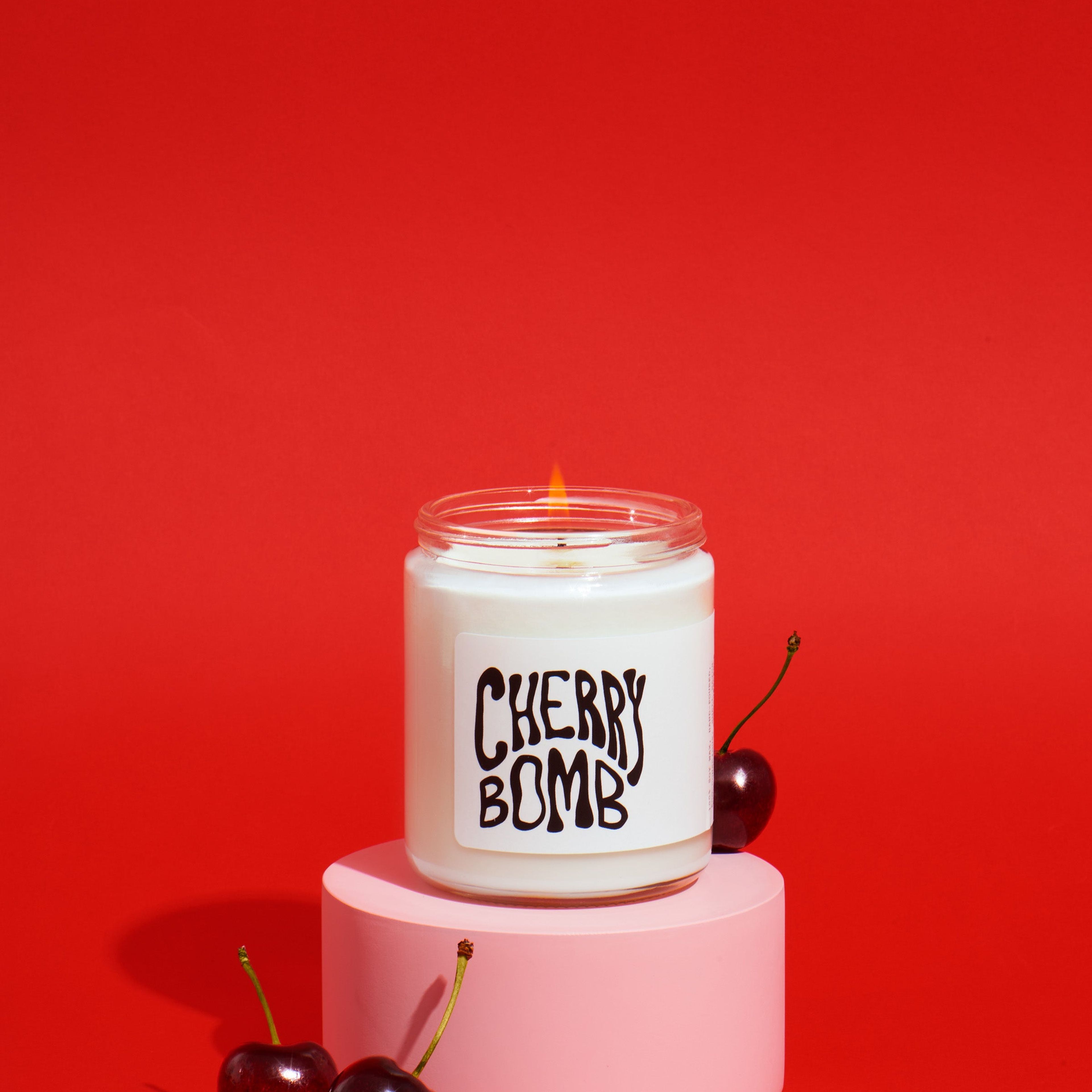 Cherry Bomb - Candle