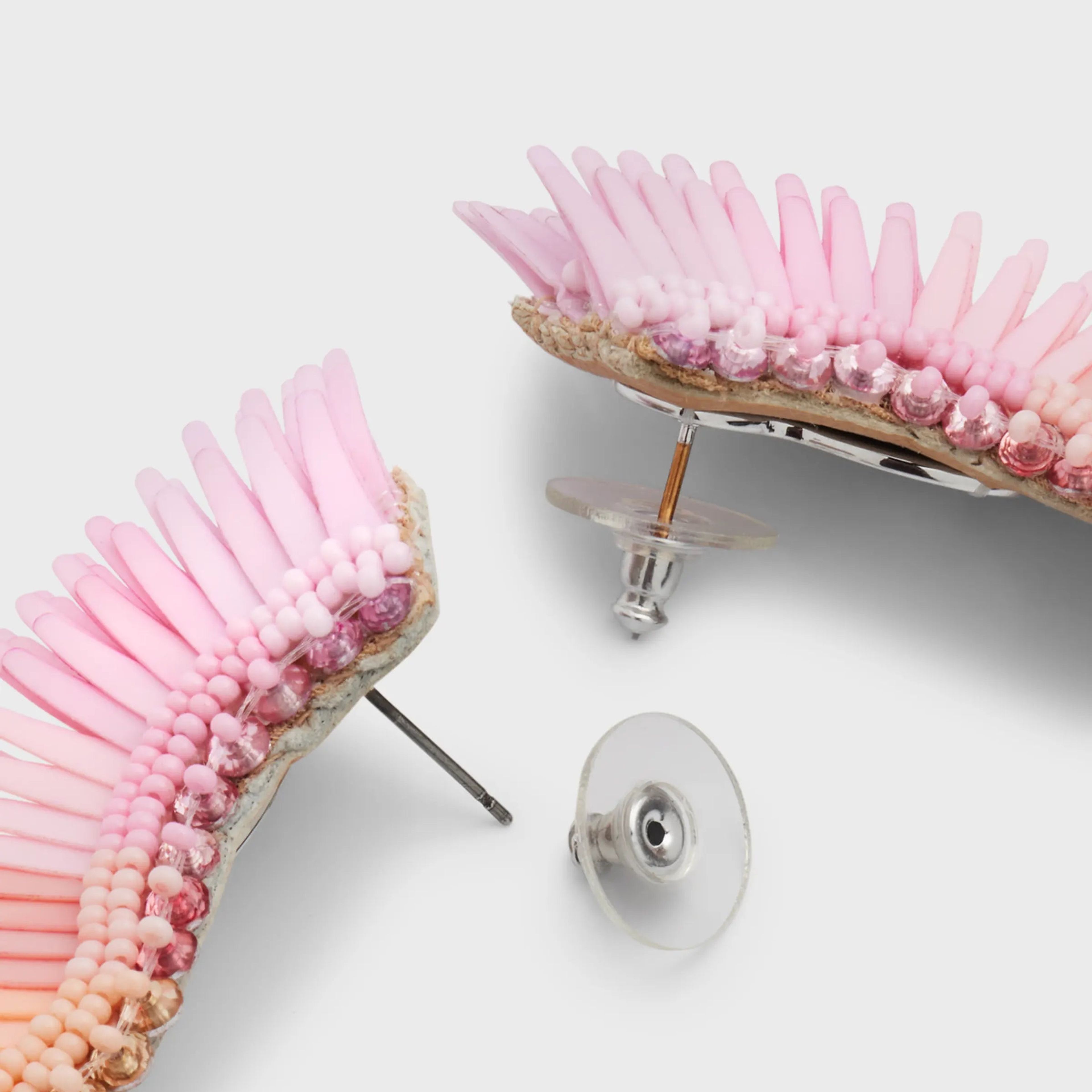 Midi Madeline Earrings Rose Ombre