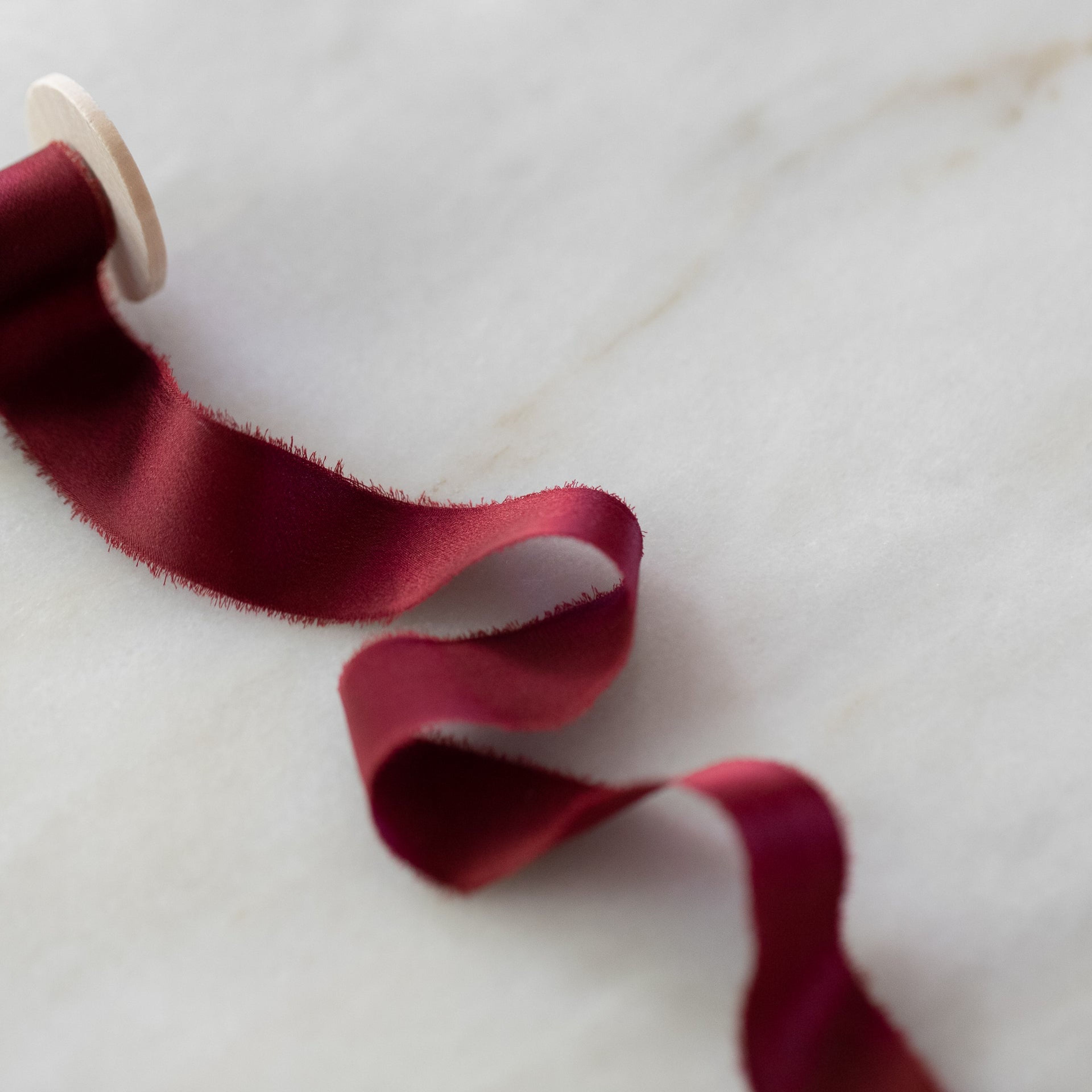 Charmeuse Silk Ribbon, Pale Blush – Nettle + Silk