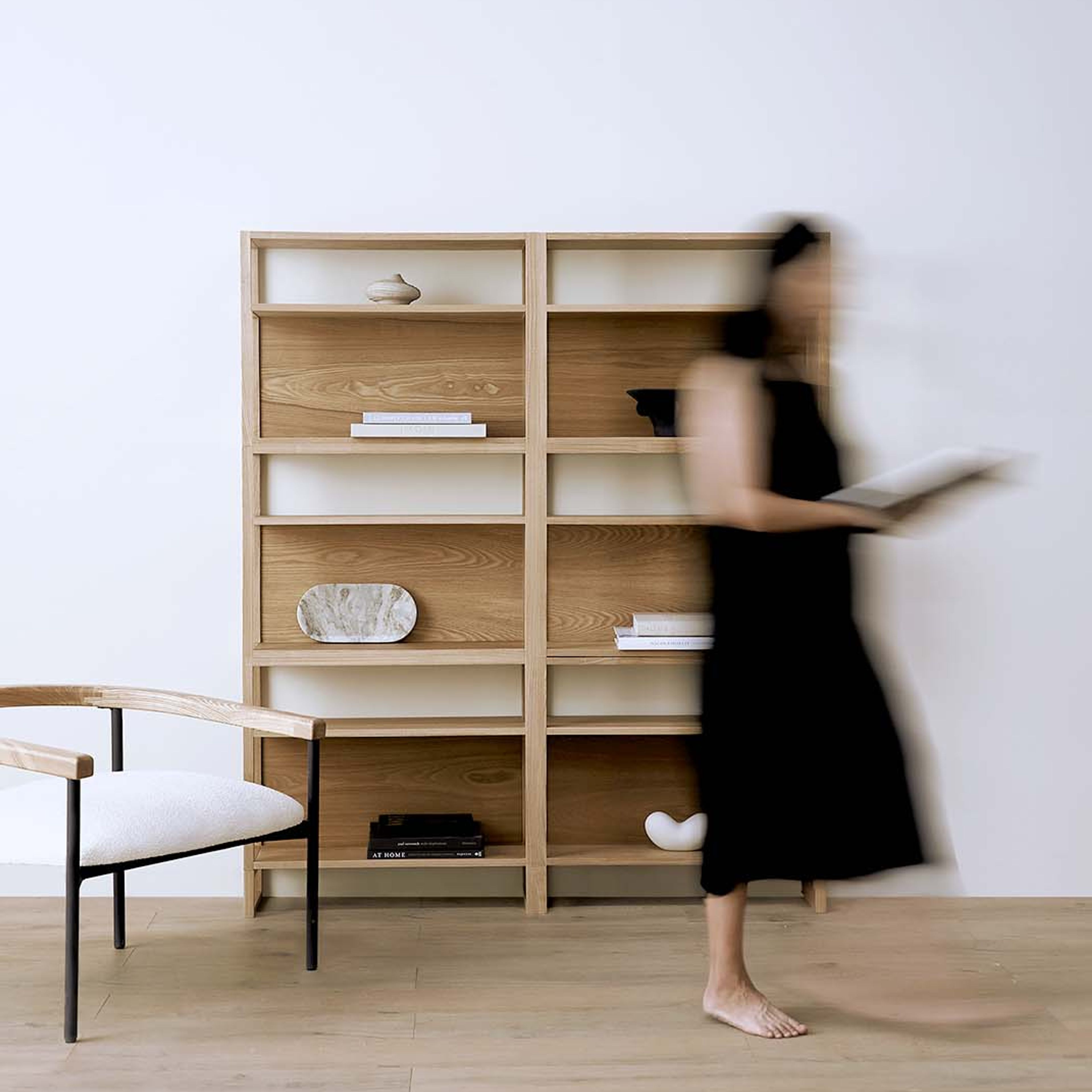 Nara Wood Modular Shelf - 6 Units