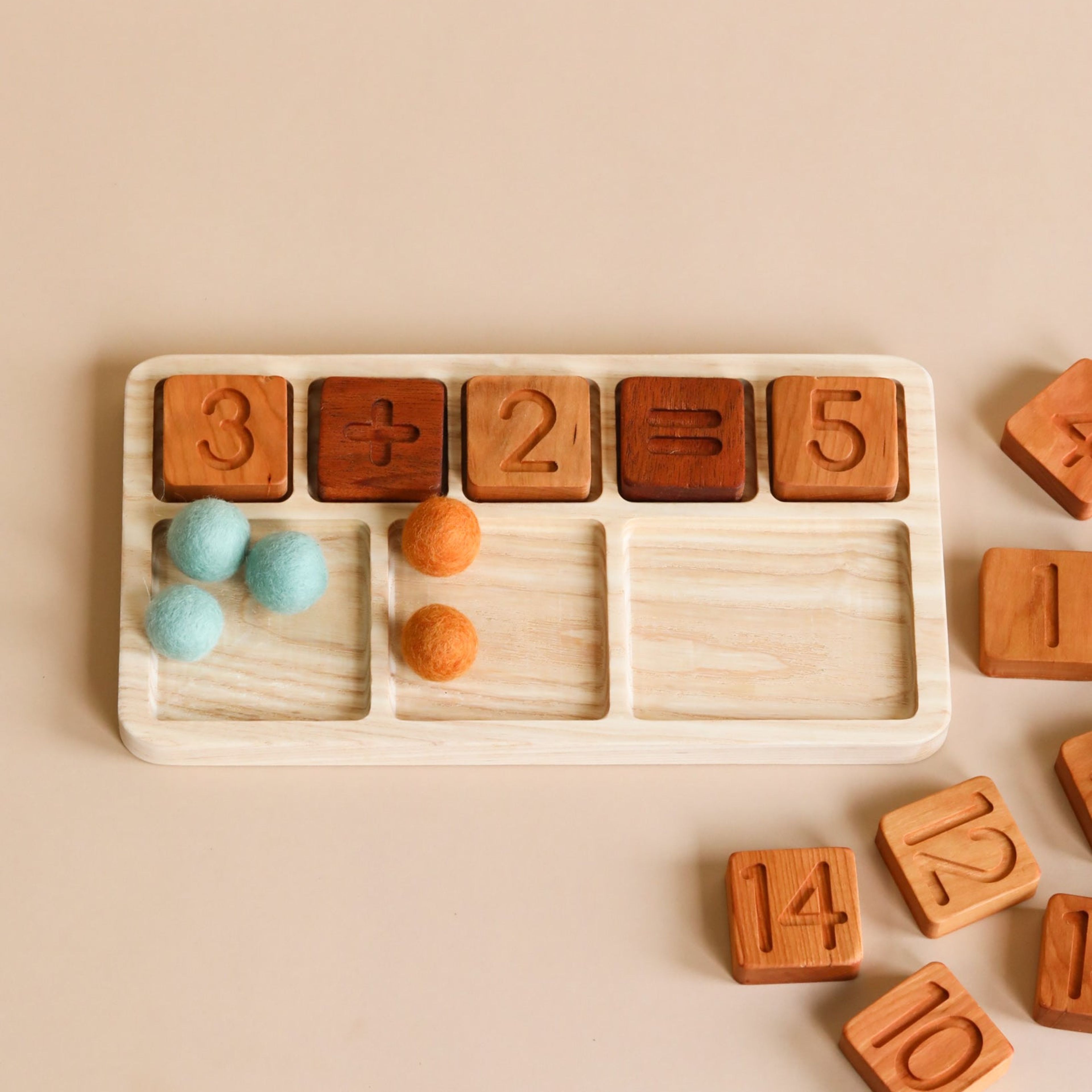 The Original Wooden Math Board - Made in USA