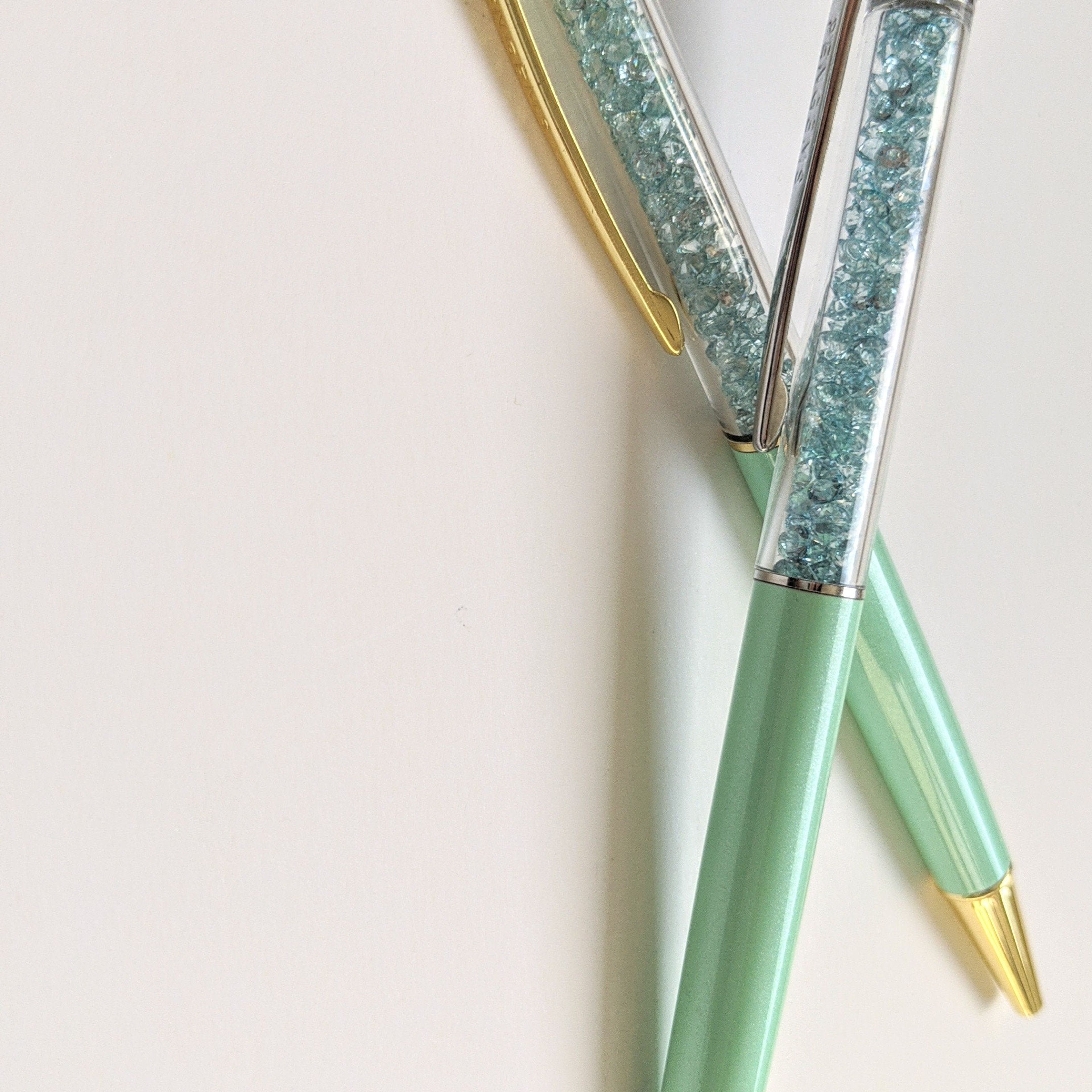 Pistachio Green Crystal Pen