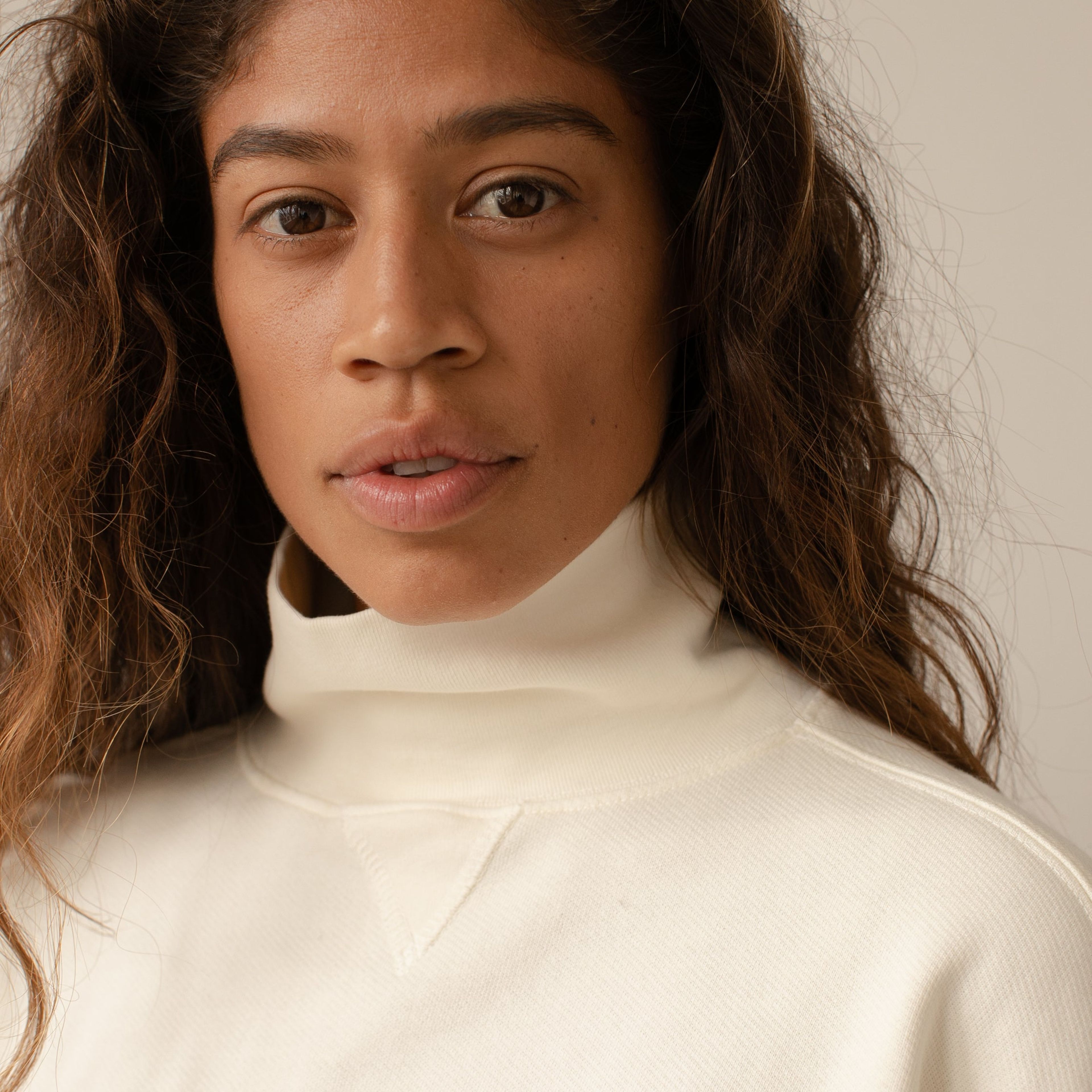 The Eco Terry Funnel Neck