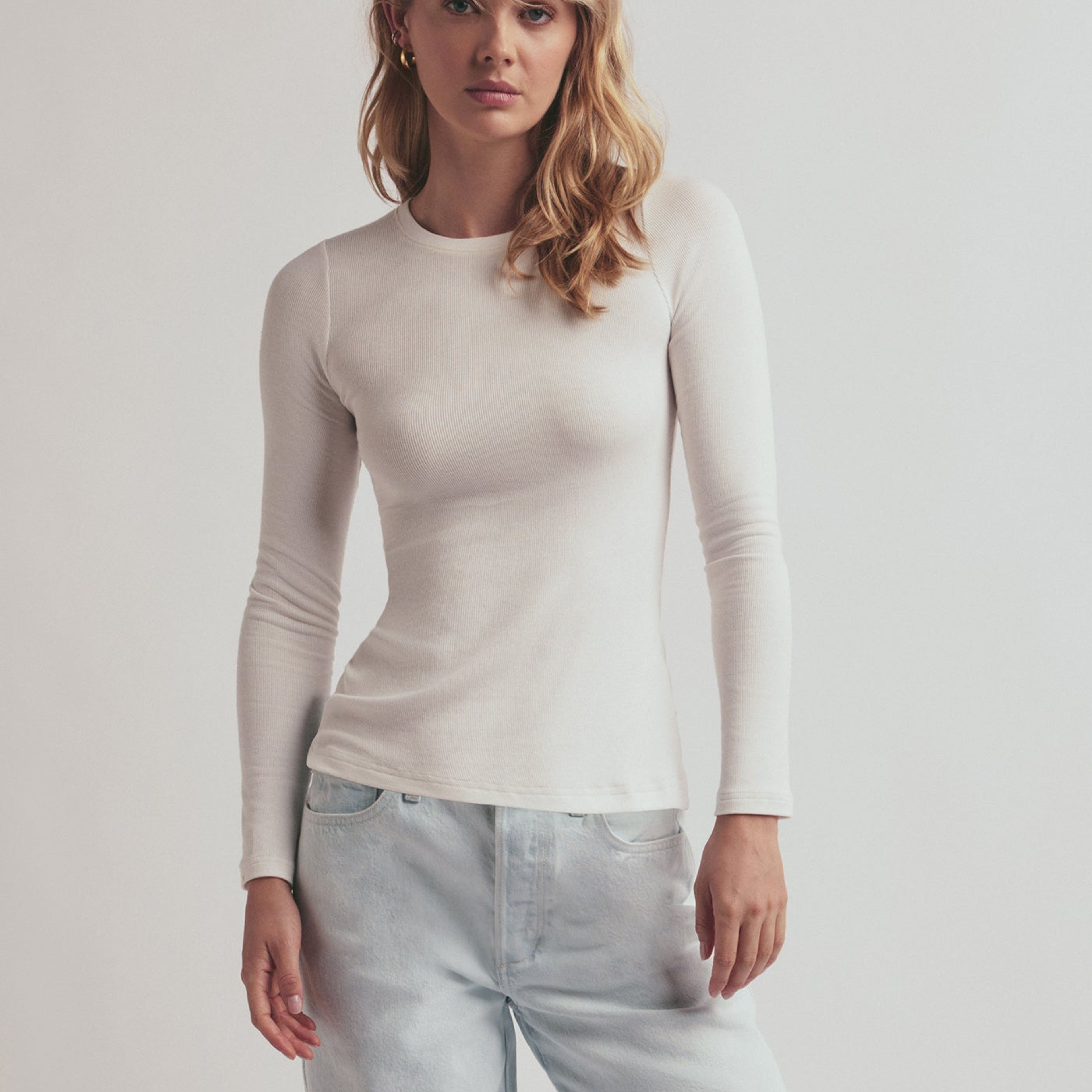 The Ribbed Long Sleeve