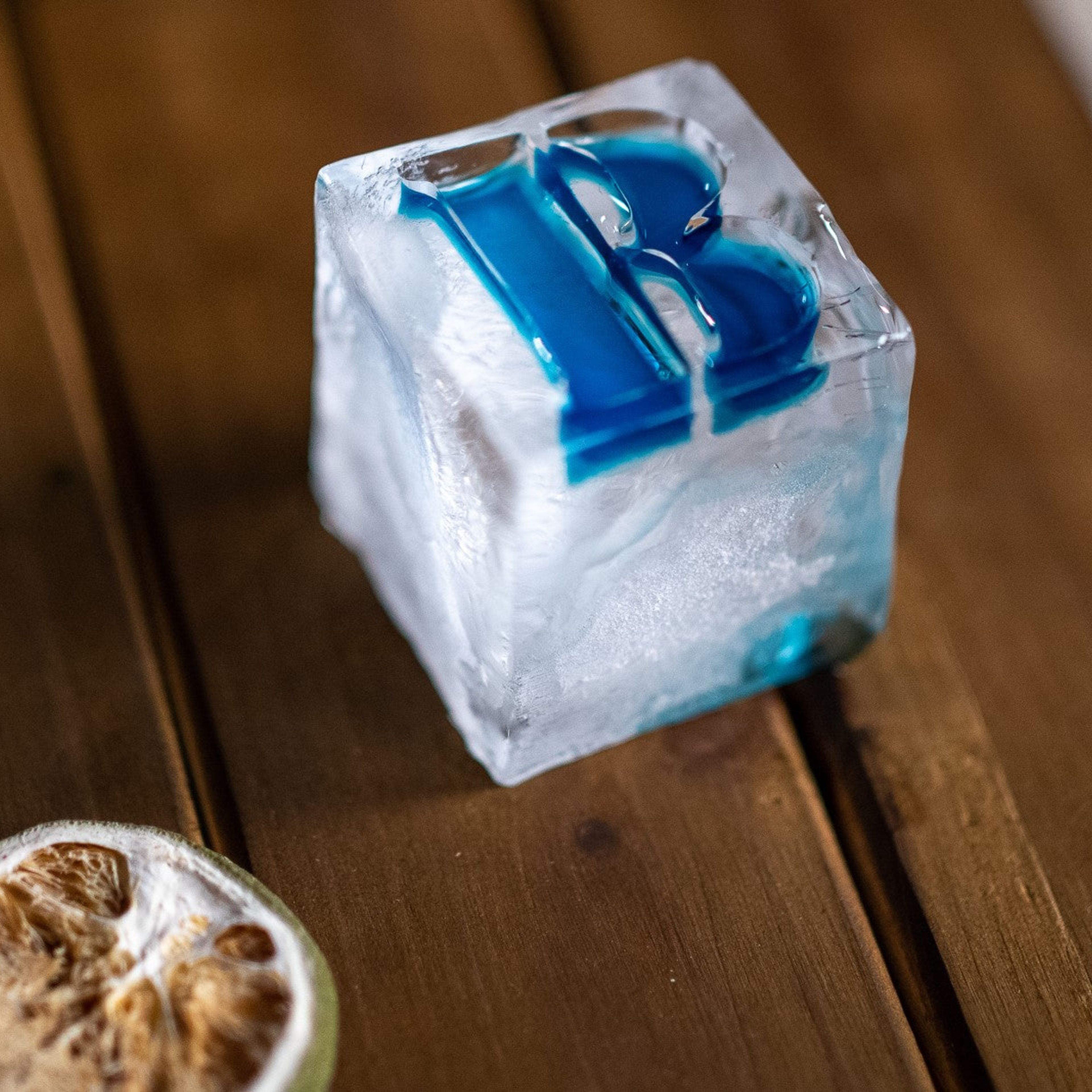 Inverted Letter Ice Cube Tray