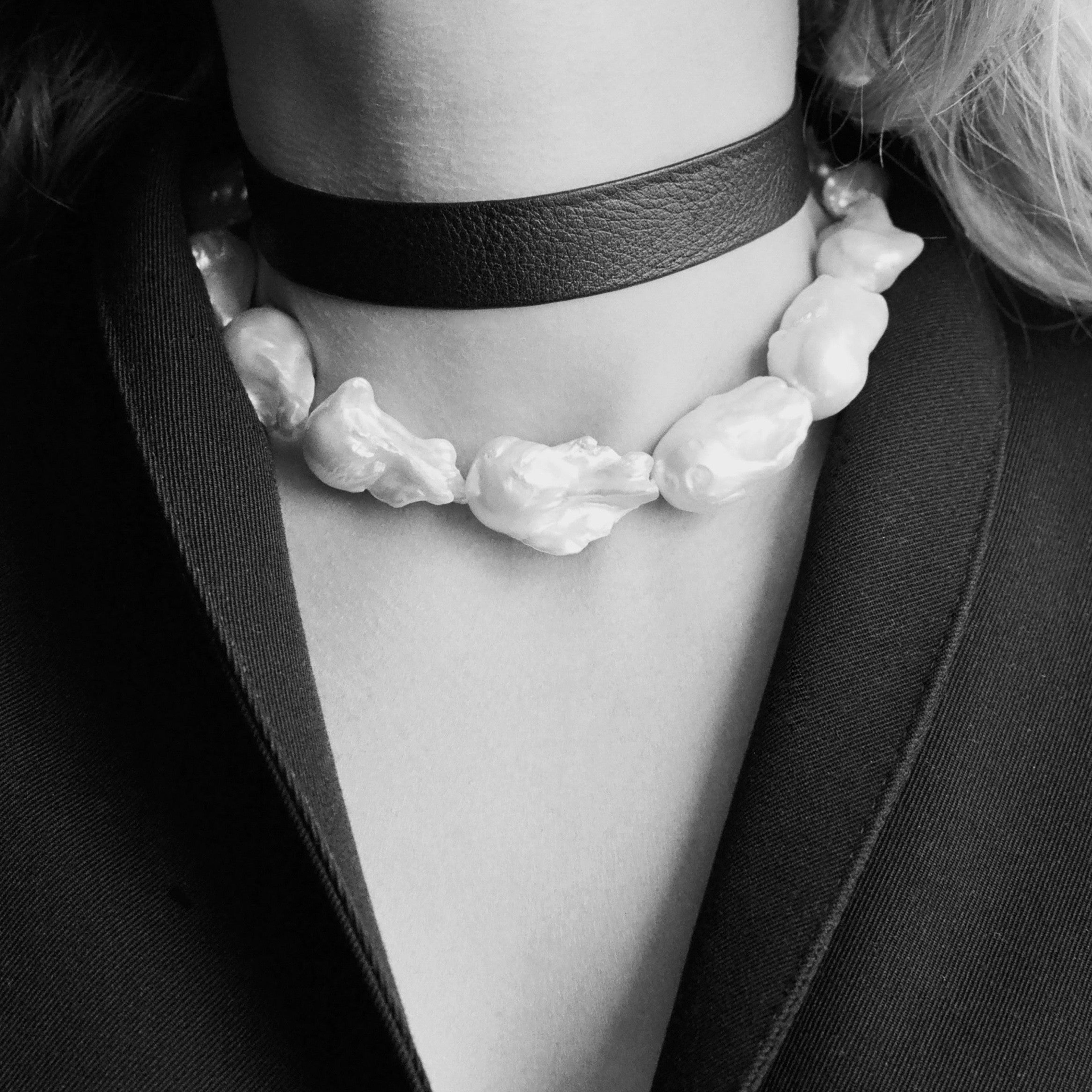 Baroque Pearl Collar