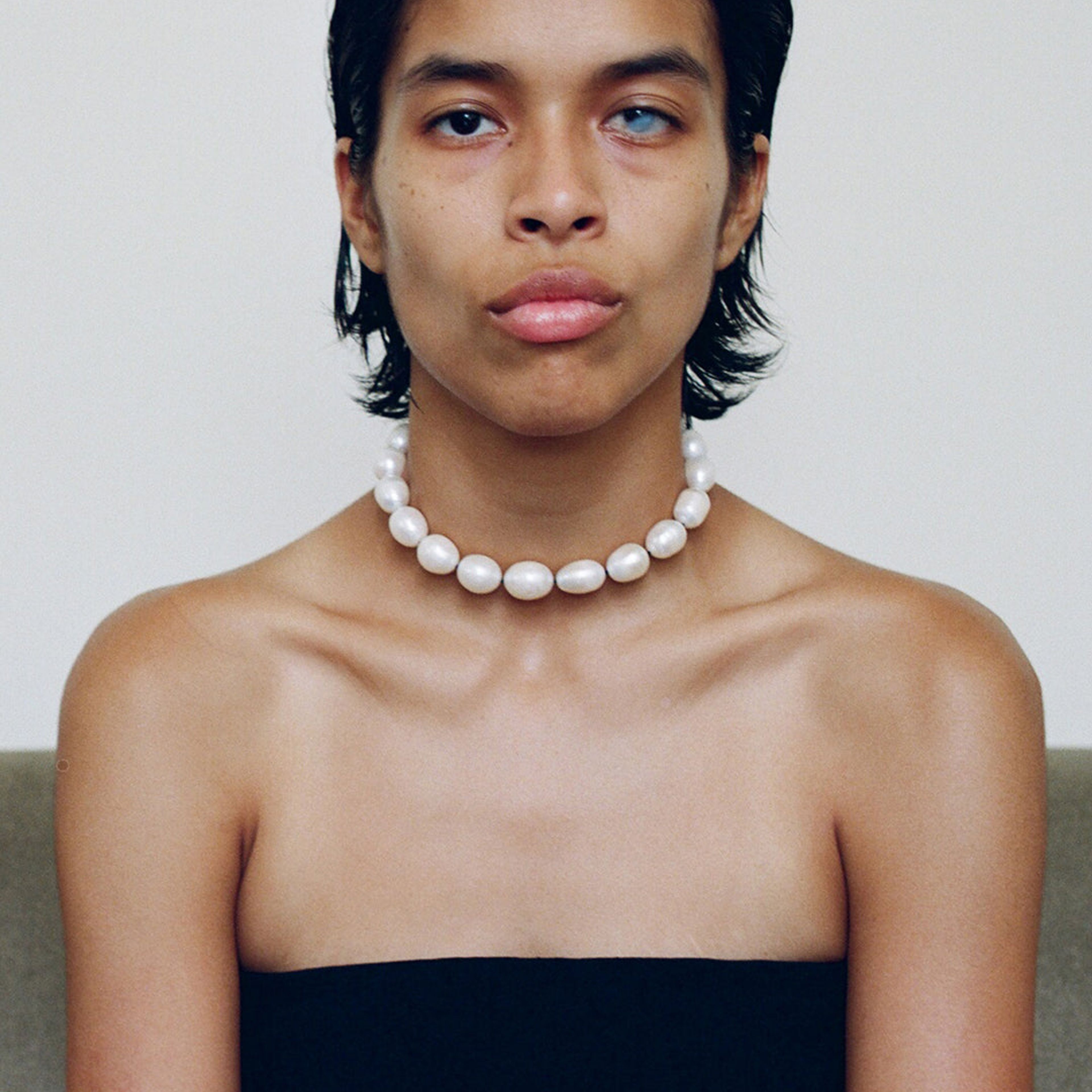 Deco Pearl Collar