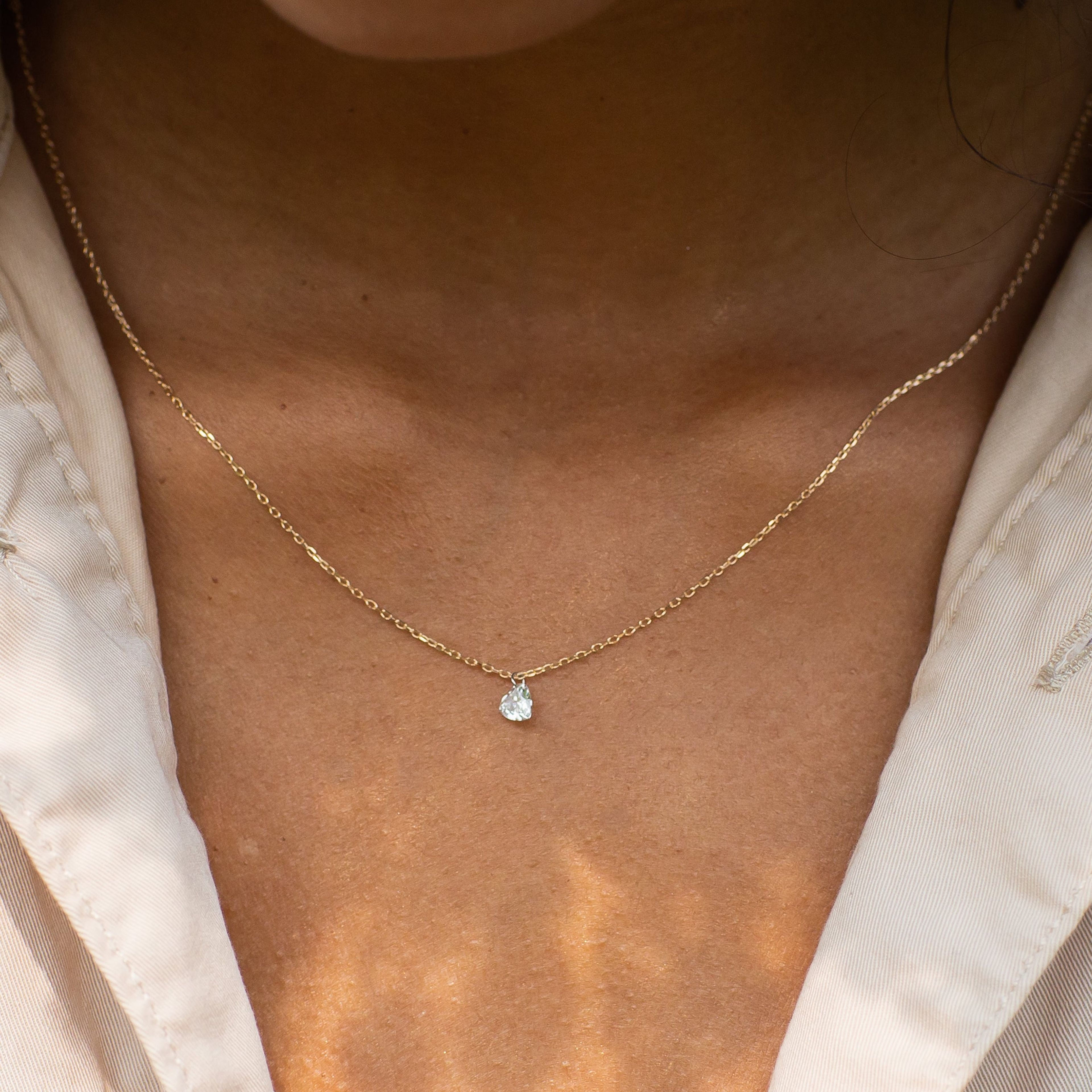 Pierced Heart Necklace