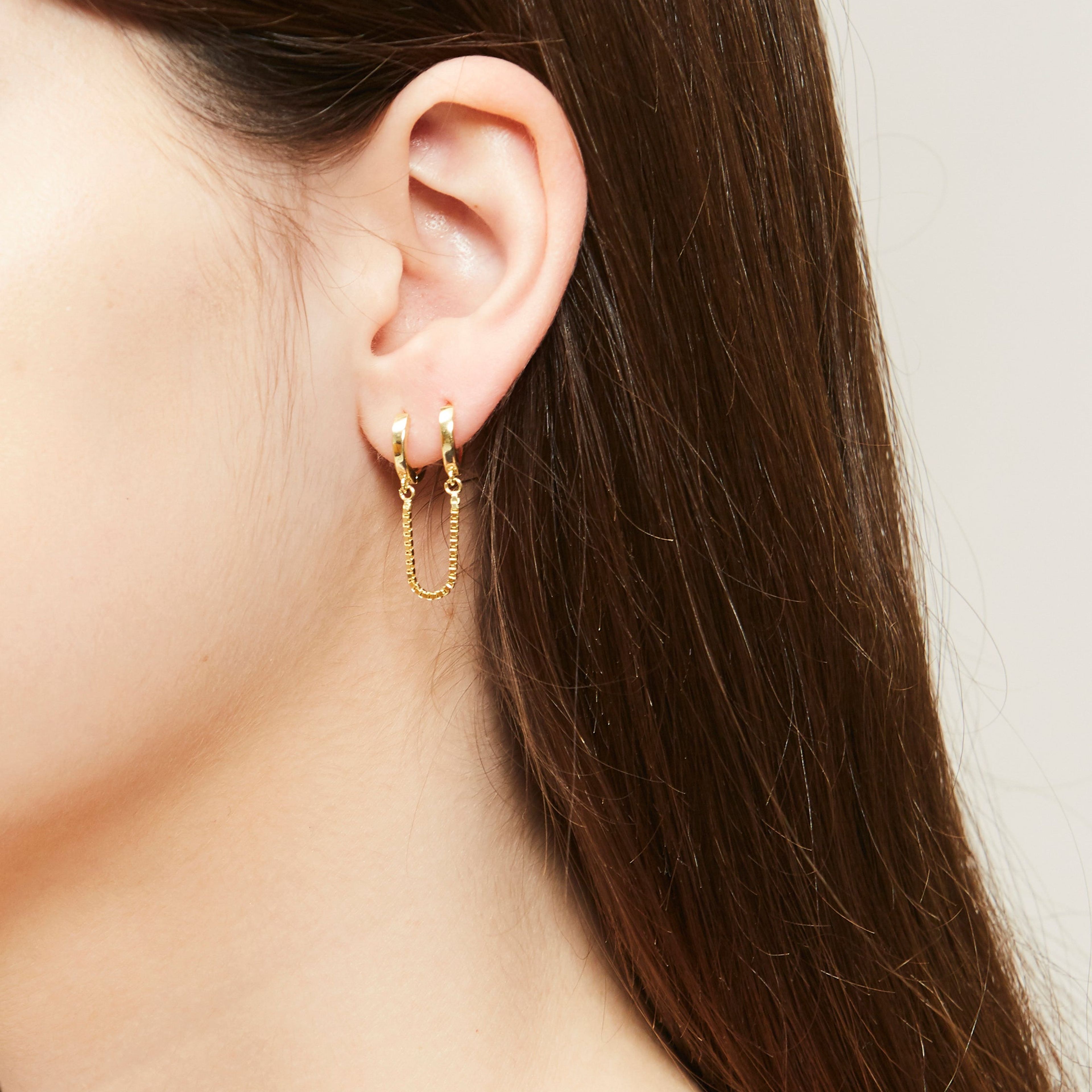 Bardi cuff earrings (gold or silver)
