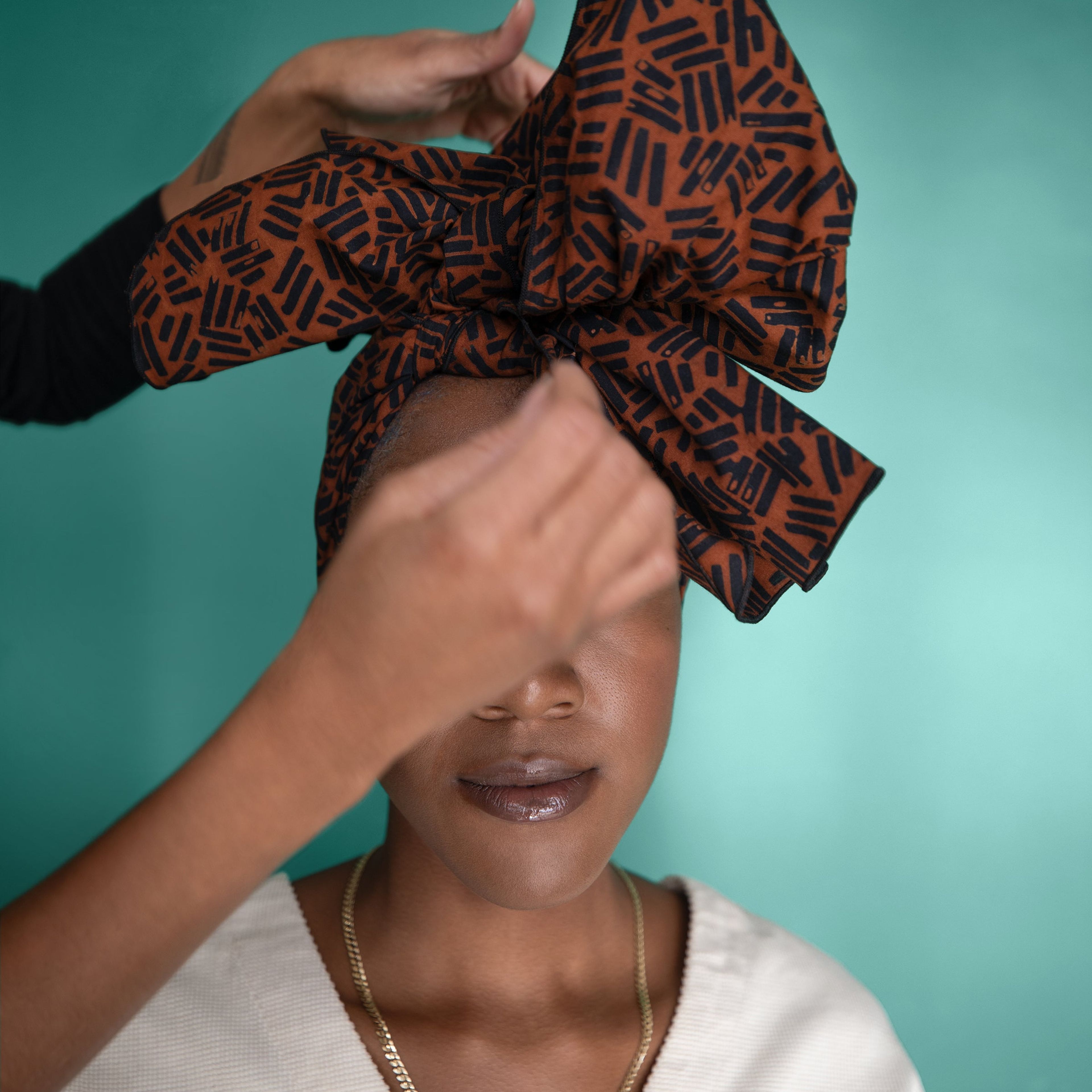 Batik Printed Head Wrap in Siti