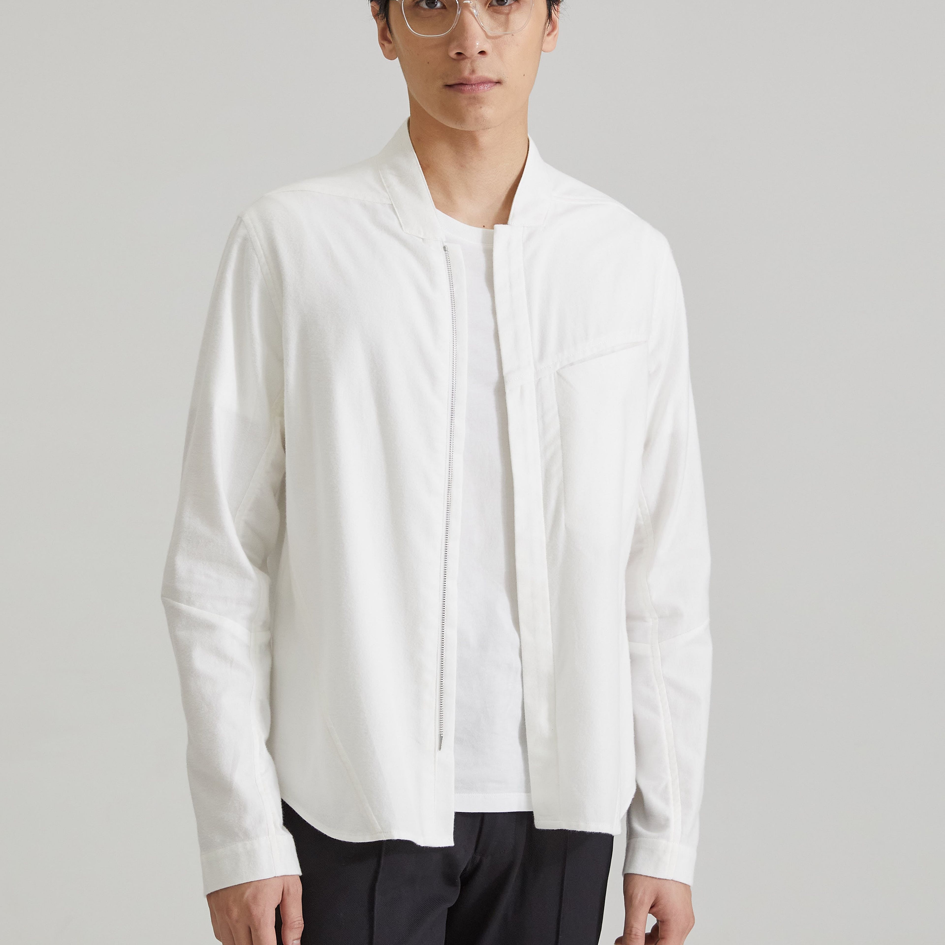 Modena Shirt / White Flannel