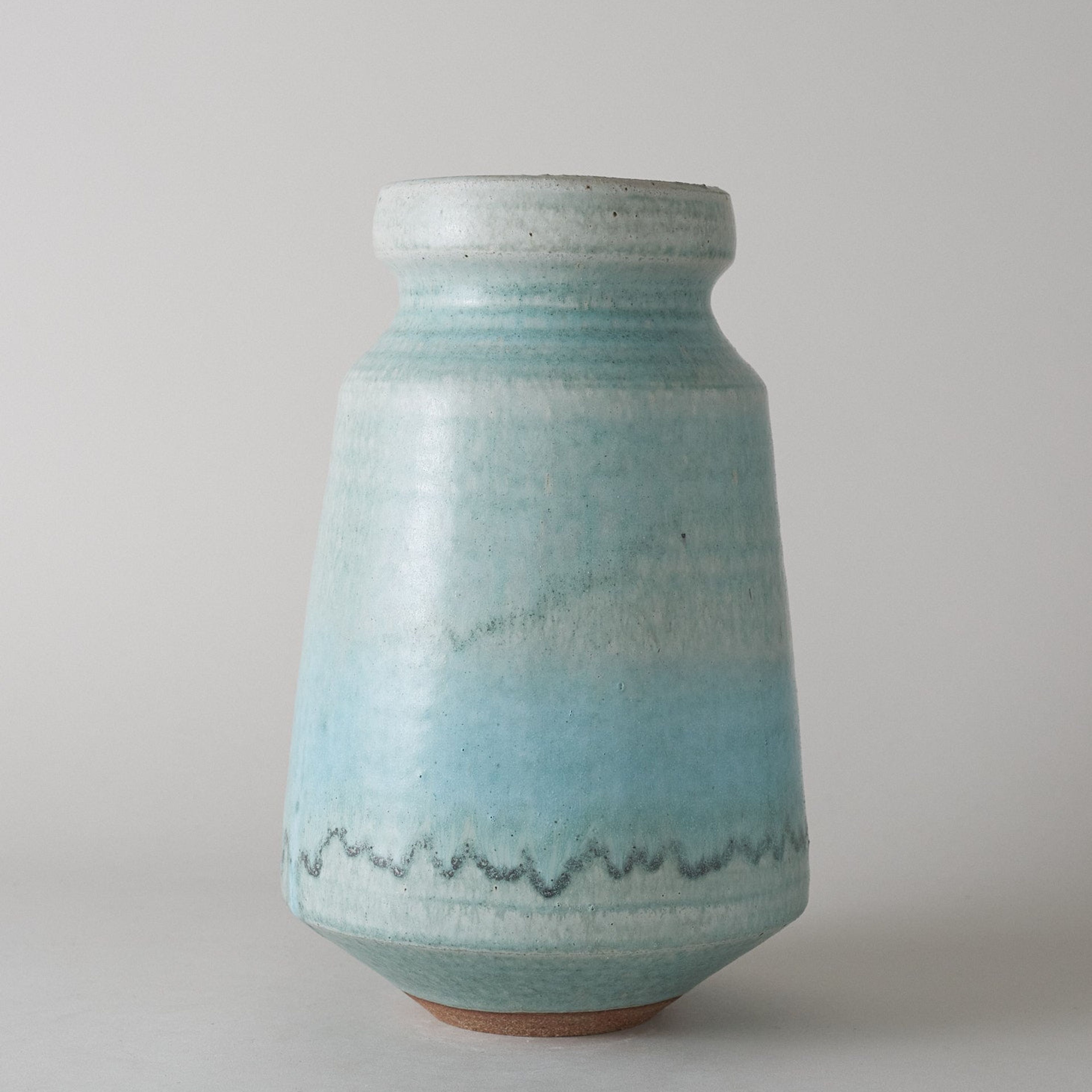 Large Vase No.15 in Cobre Green