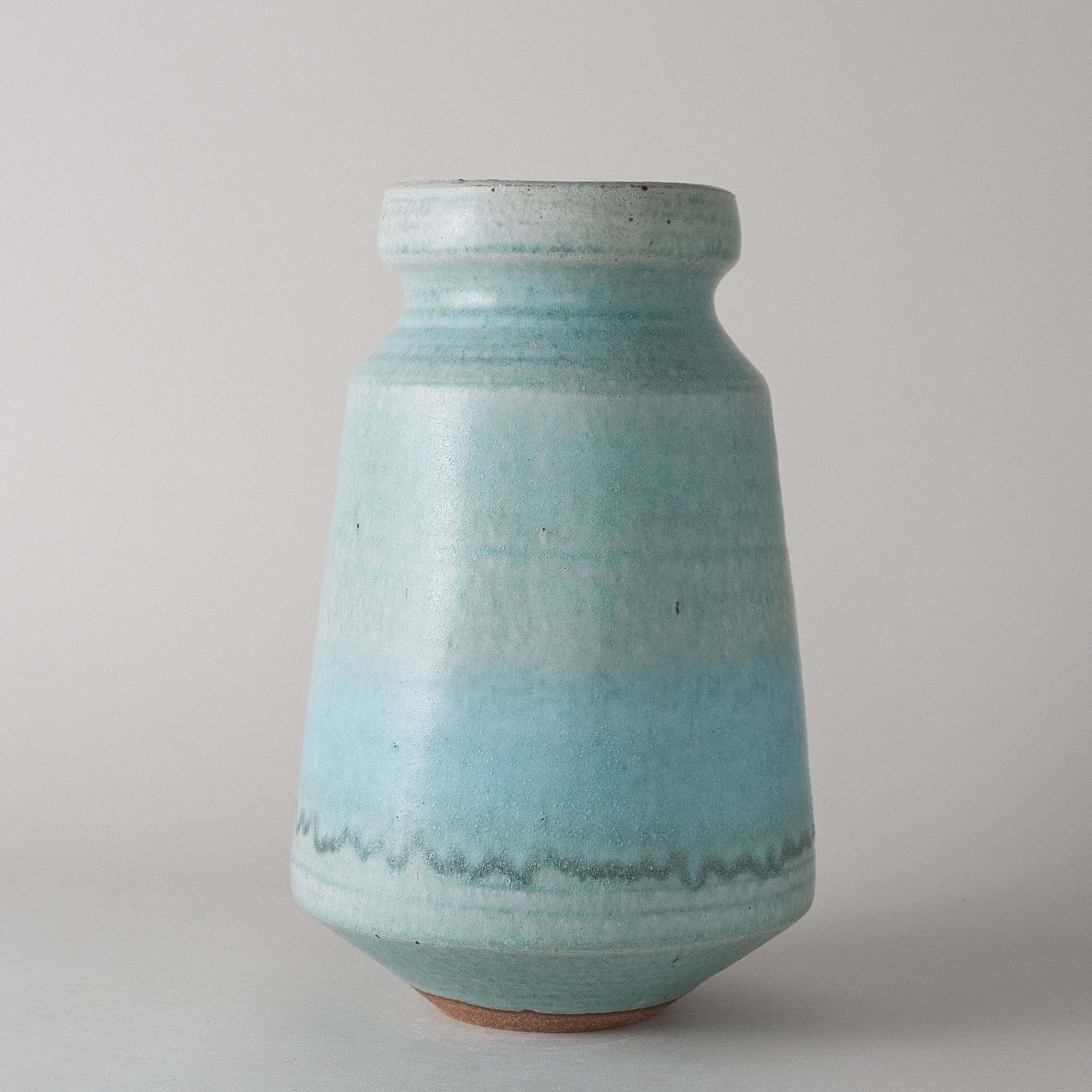 Large Vase No.15 in Cobre Green