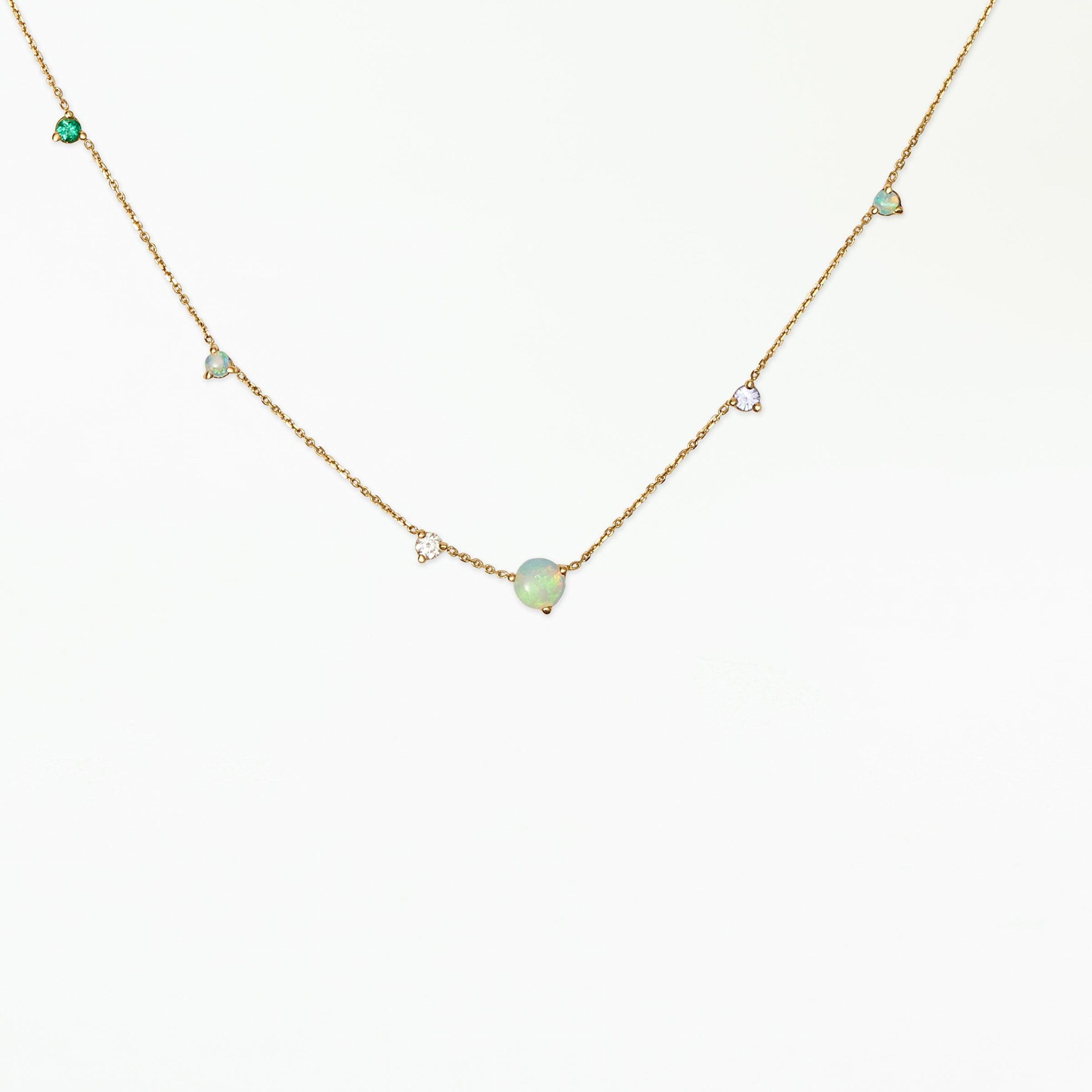 Linear Chain Necklace