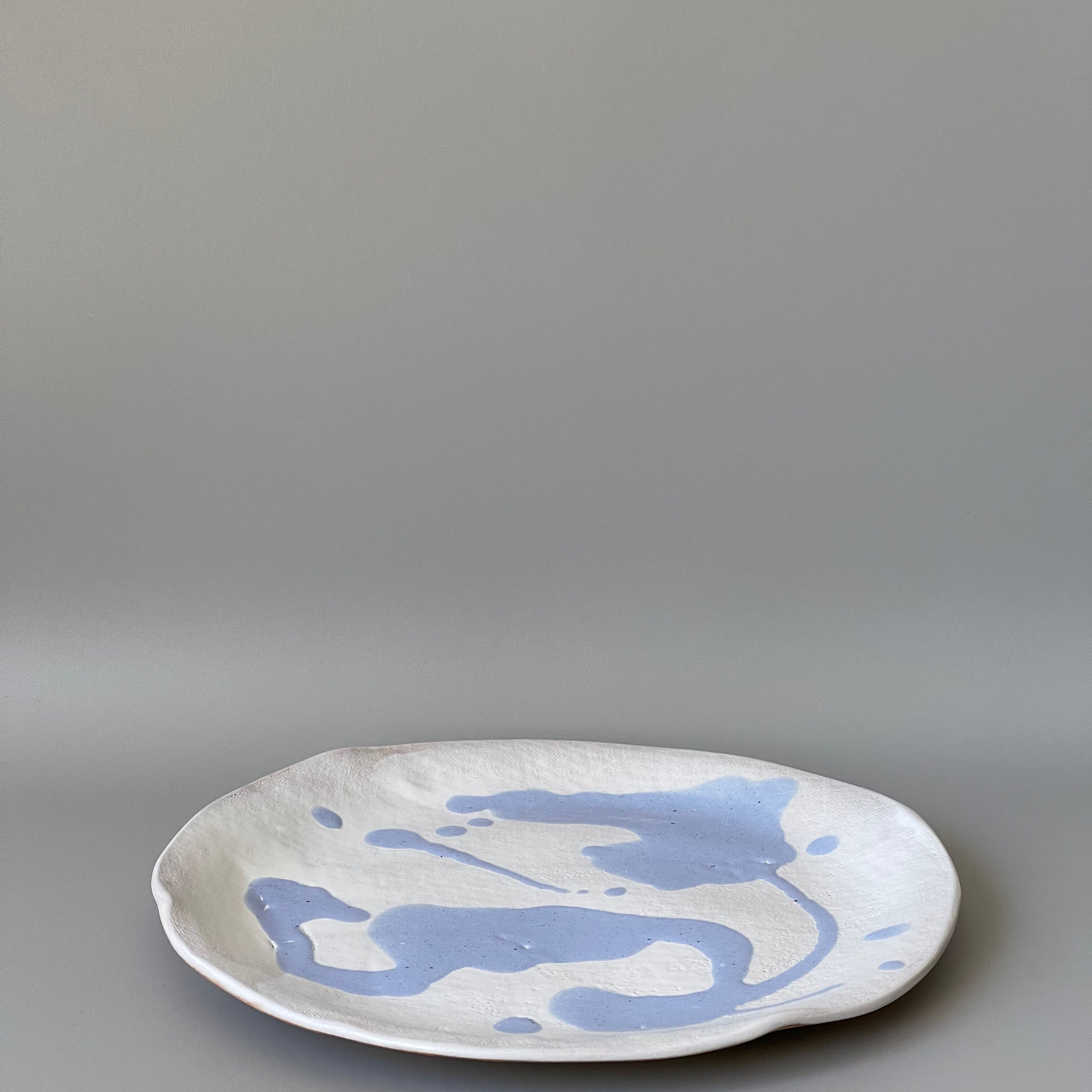 "Lavender" Tableware / Decor Plate/ Tea Tray (Round)