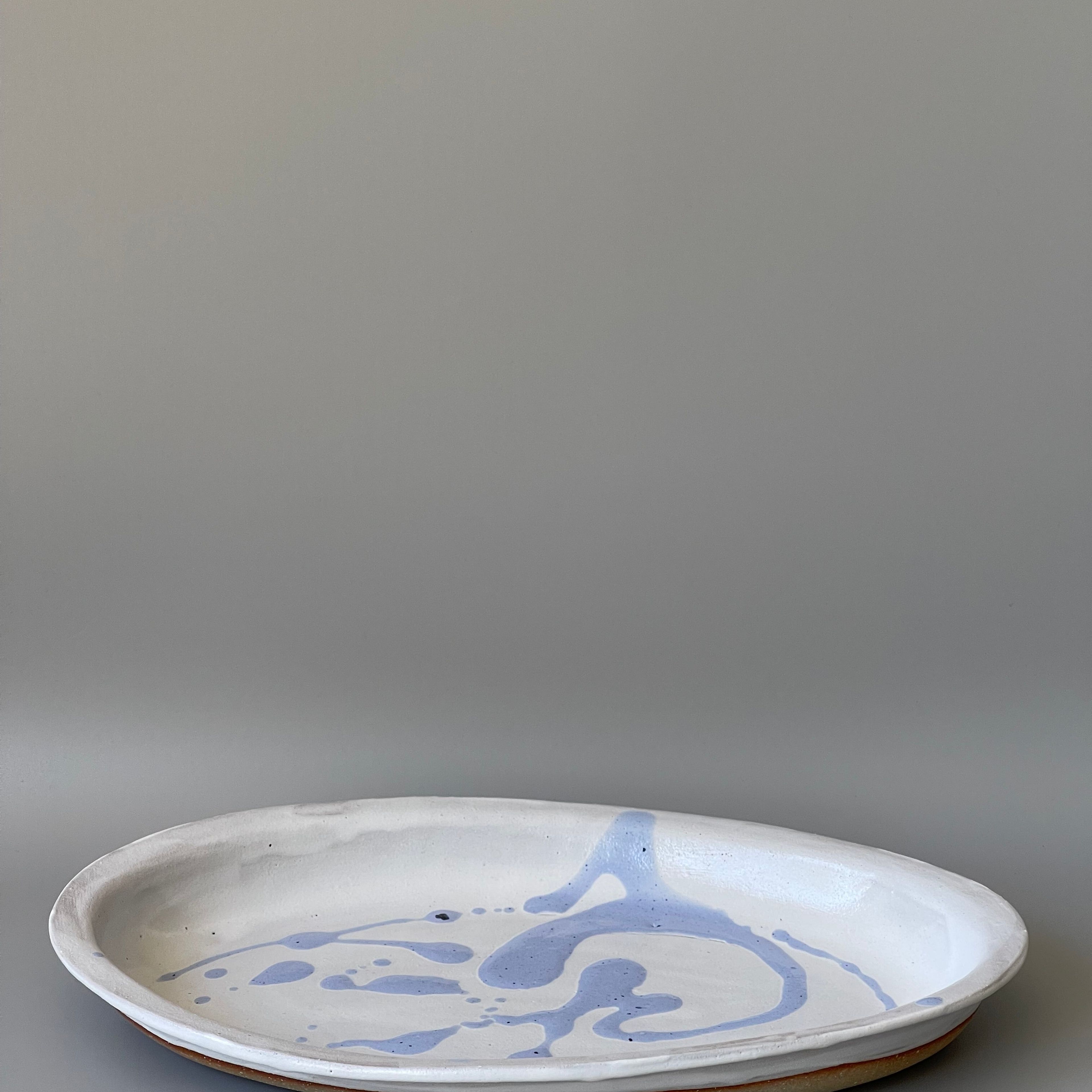 "Lavender" Tableware / Decor Plate/ Tea Tray (Large)