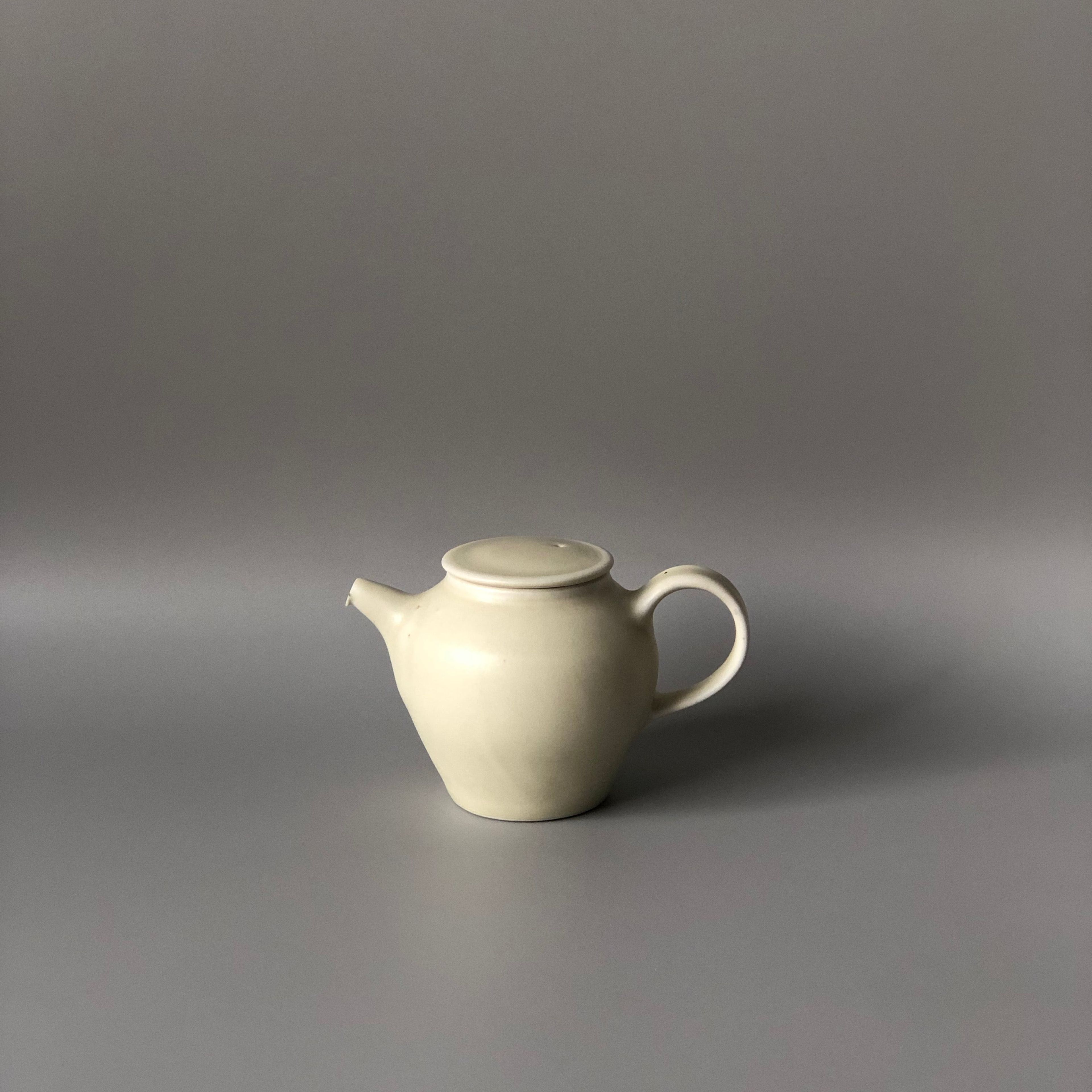 Minimal Beige Teapot