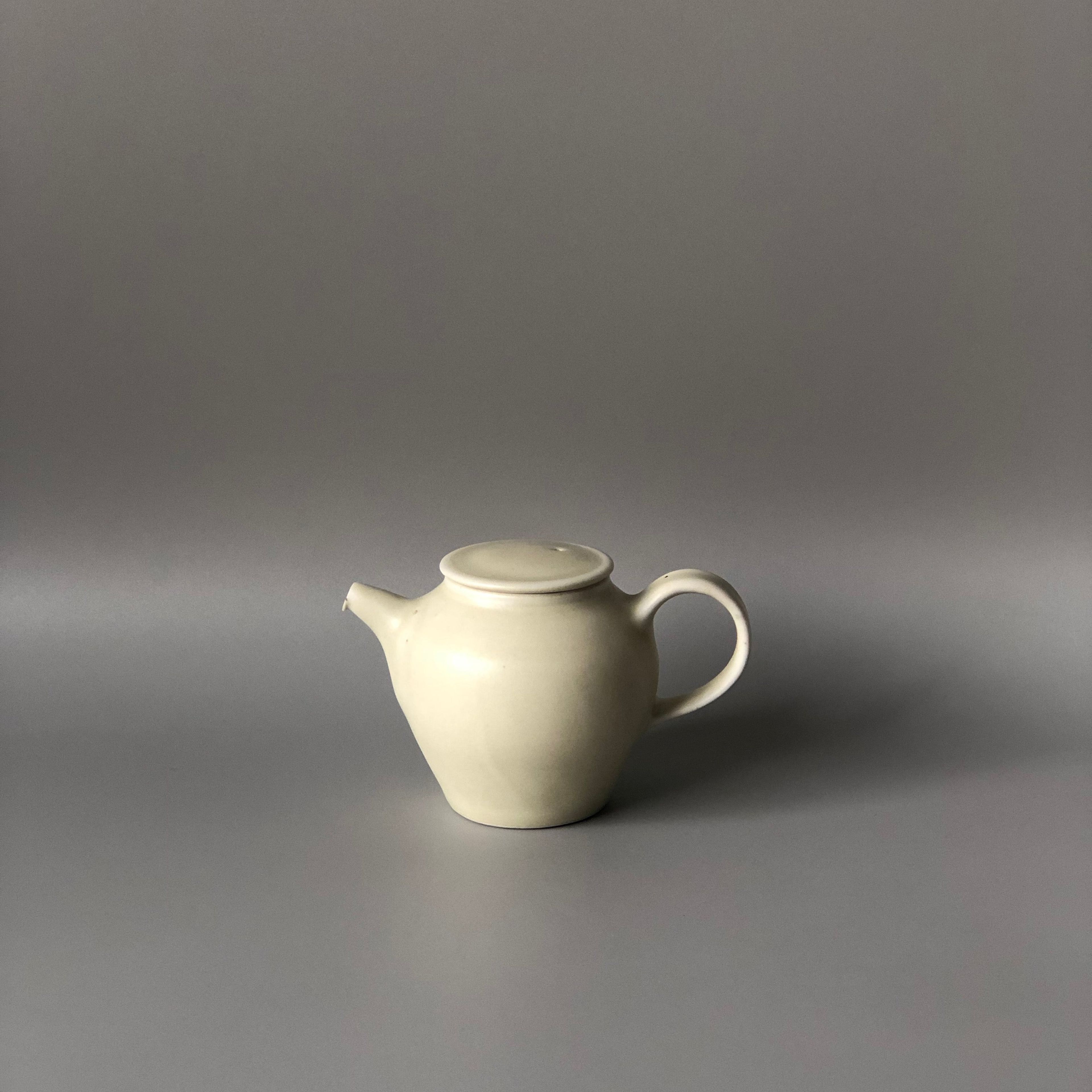 Minimal Beige Teapot