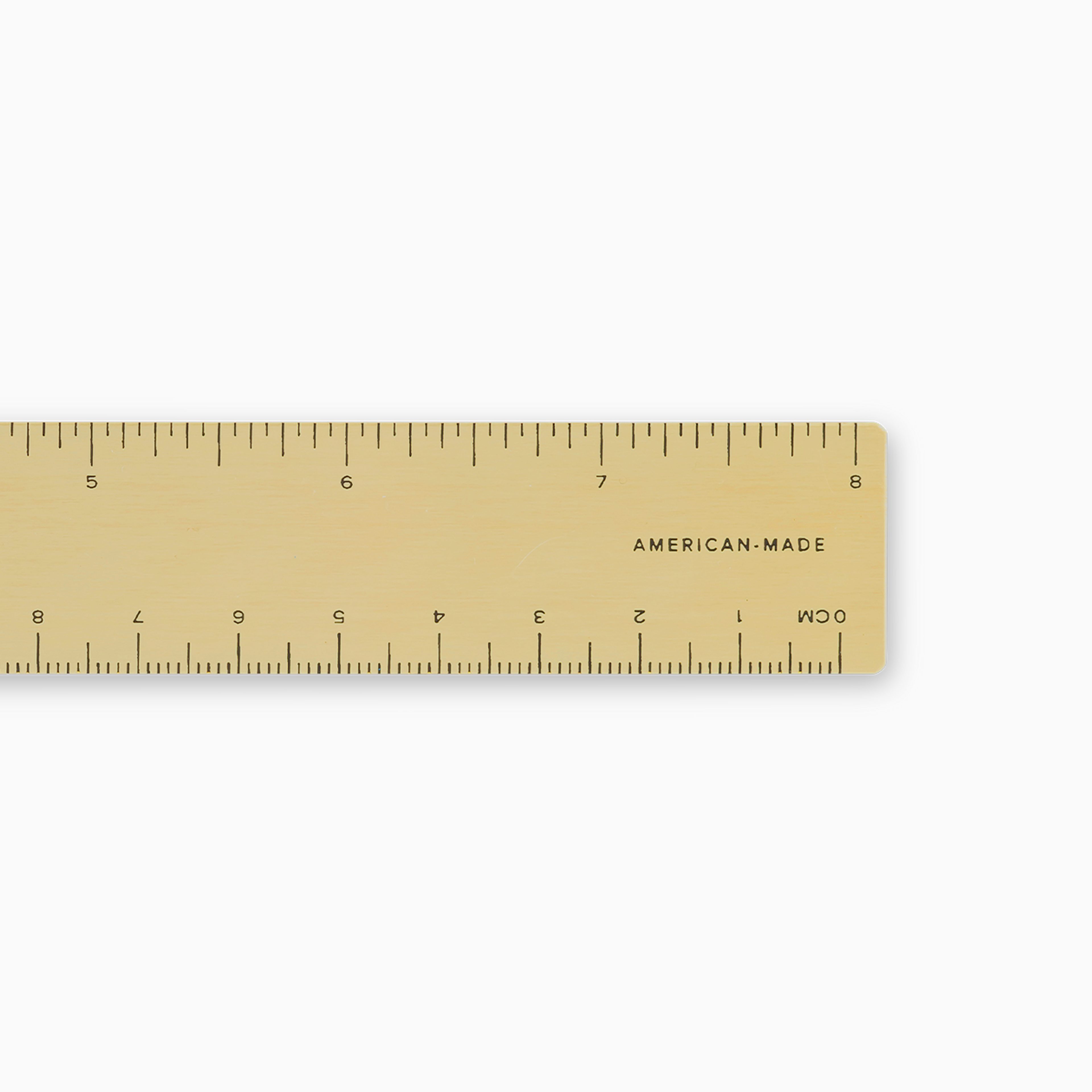 Brass Pocket Ruler