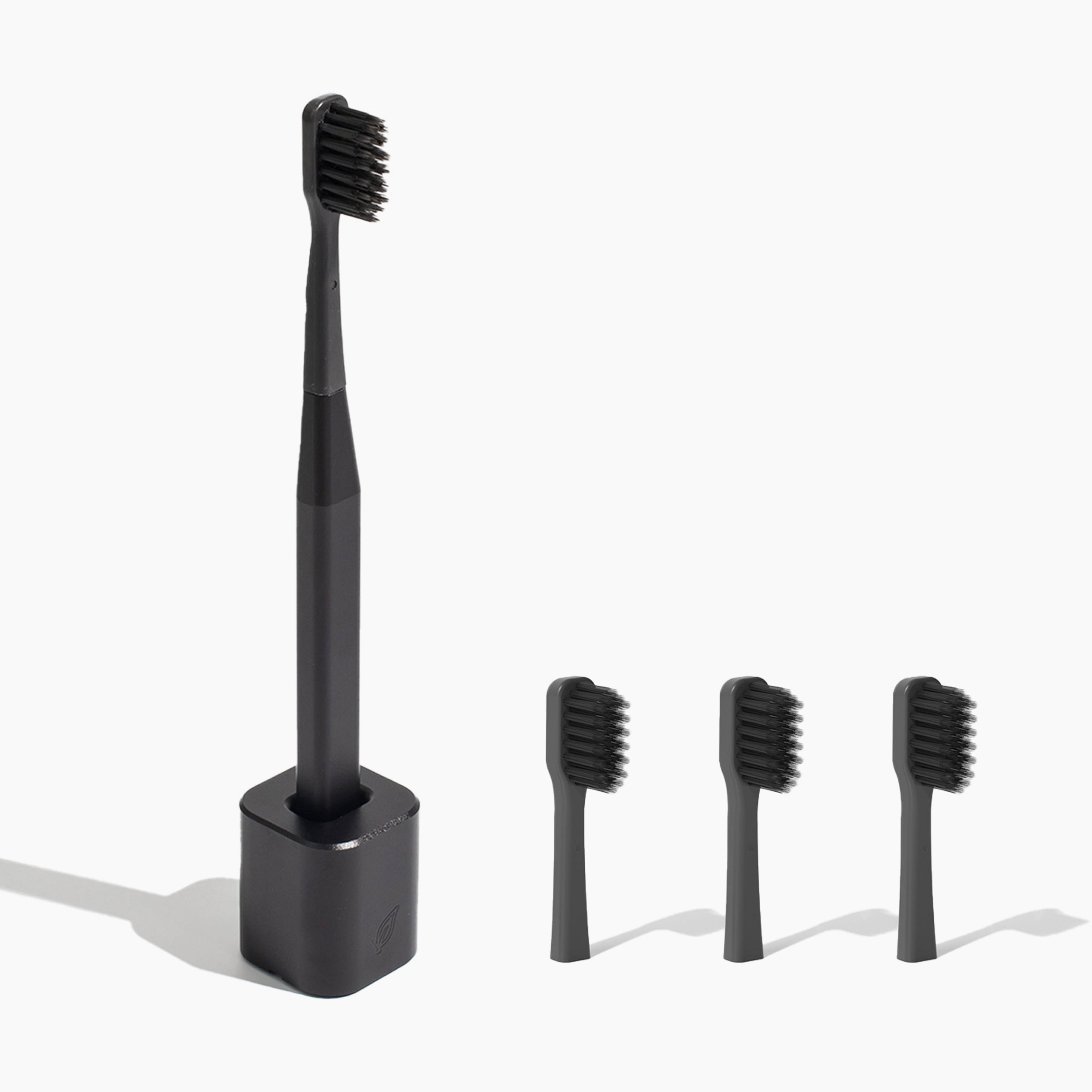 Black Everyday Aluminum Toothbrush Set