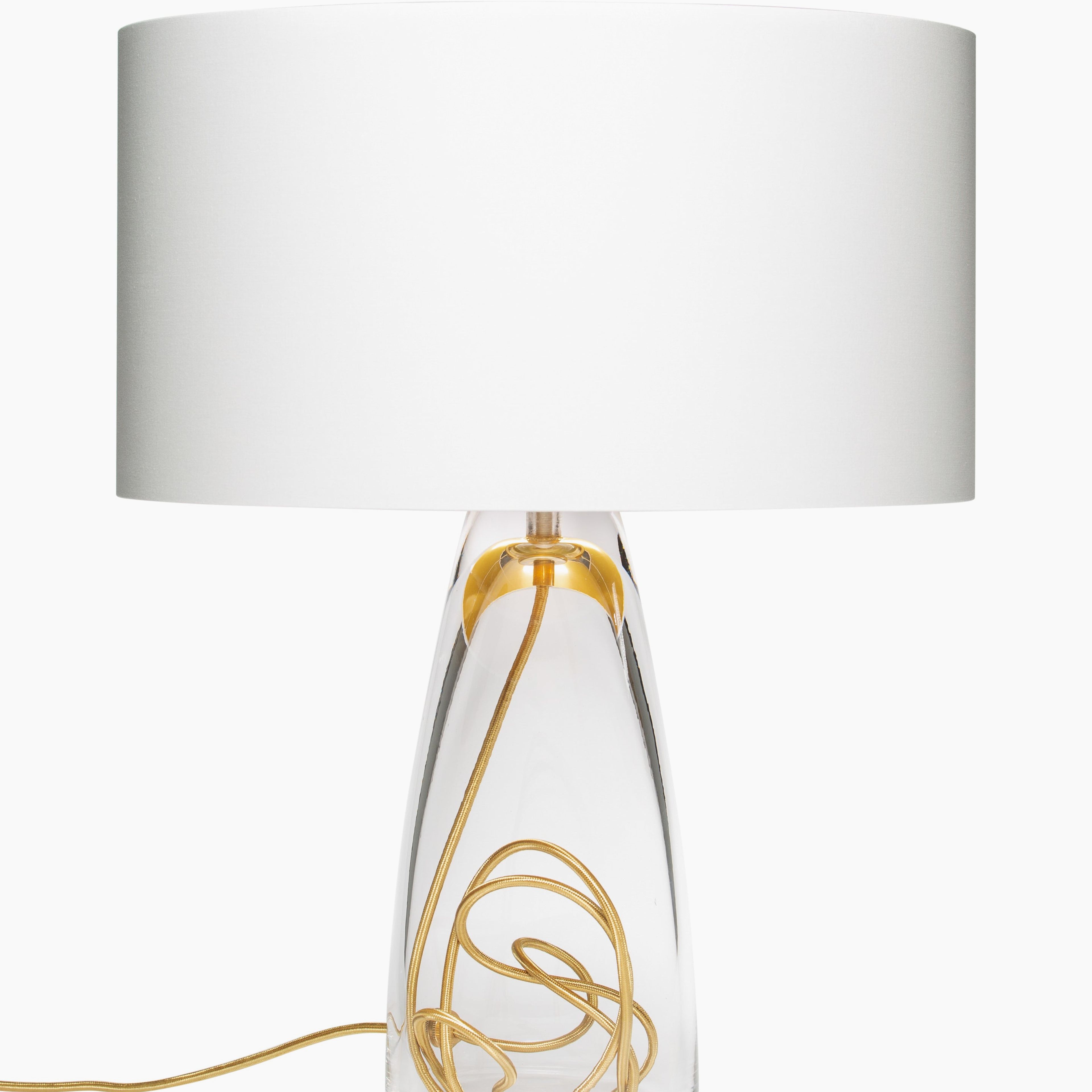 SERAFINA Lamp · Clear+White+Gold
