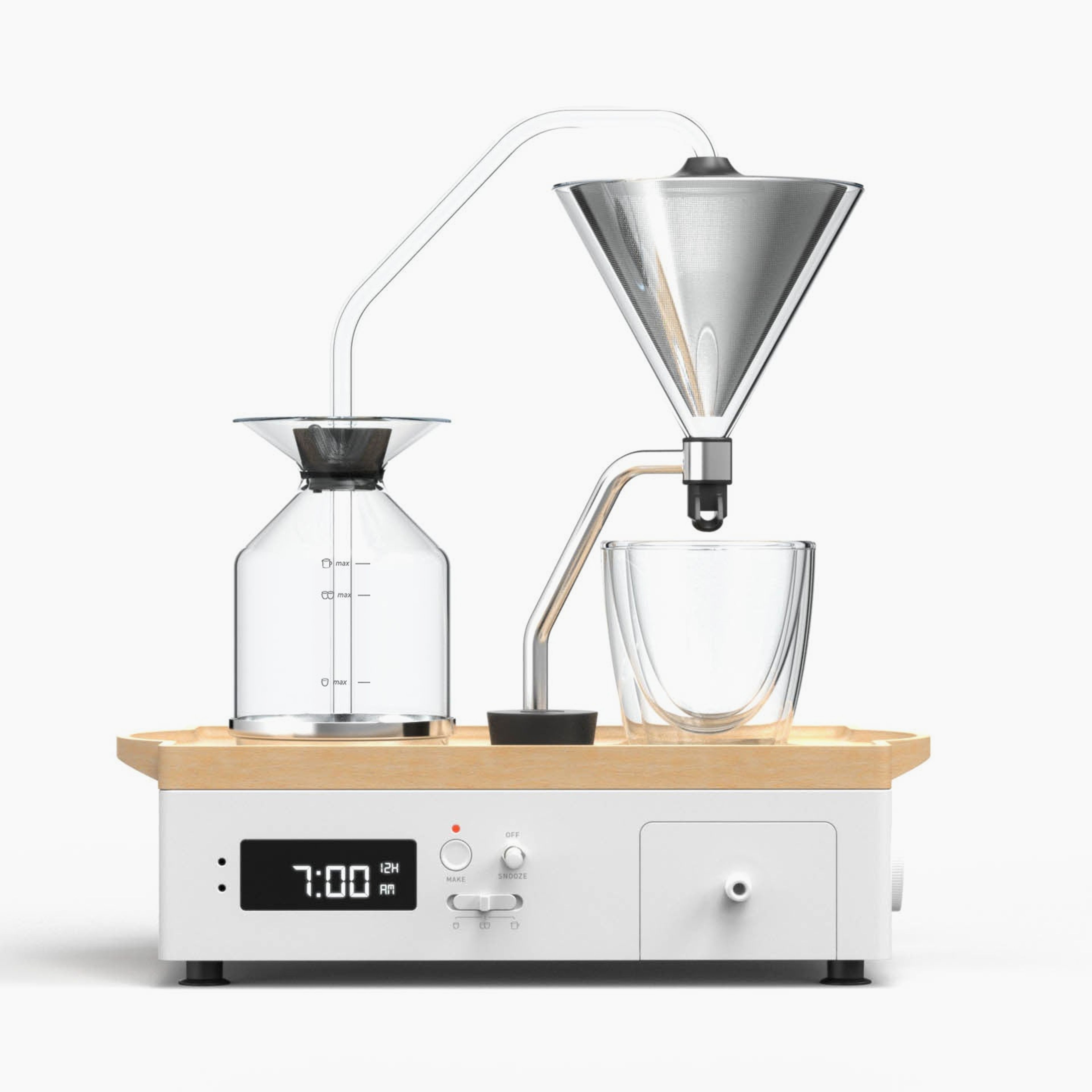 Barisieur Grande: Coffee & Tea Alarm Clock