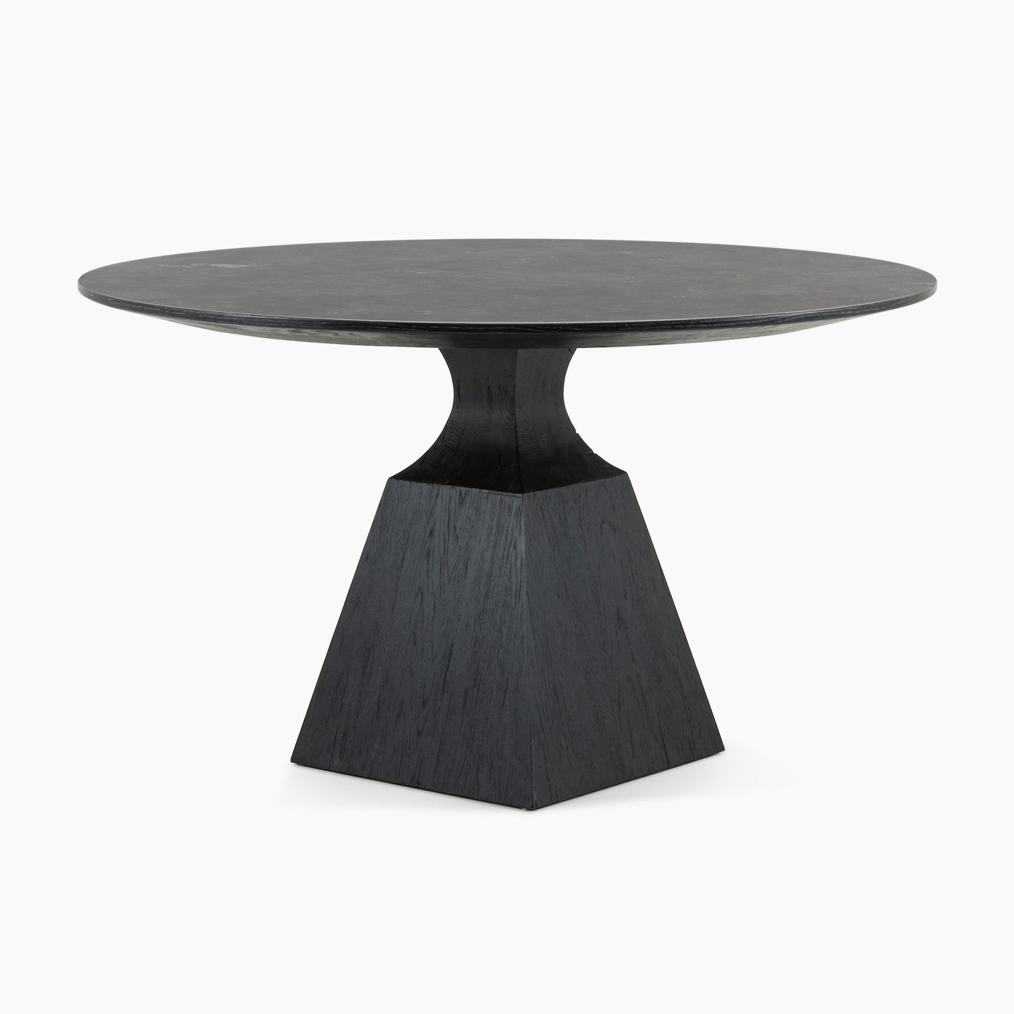 Anton Washed Black Dining Table