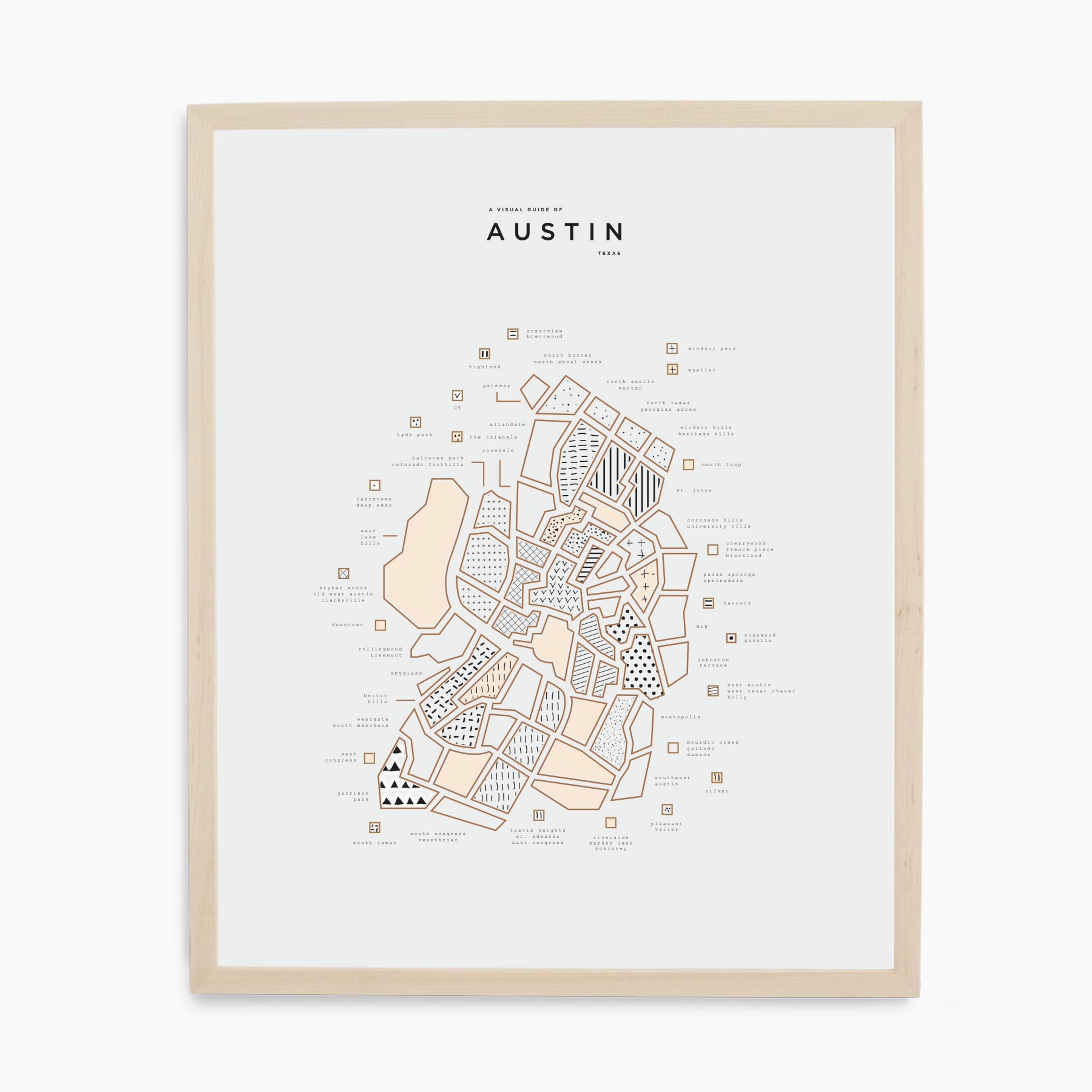 Austin City Print