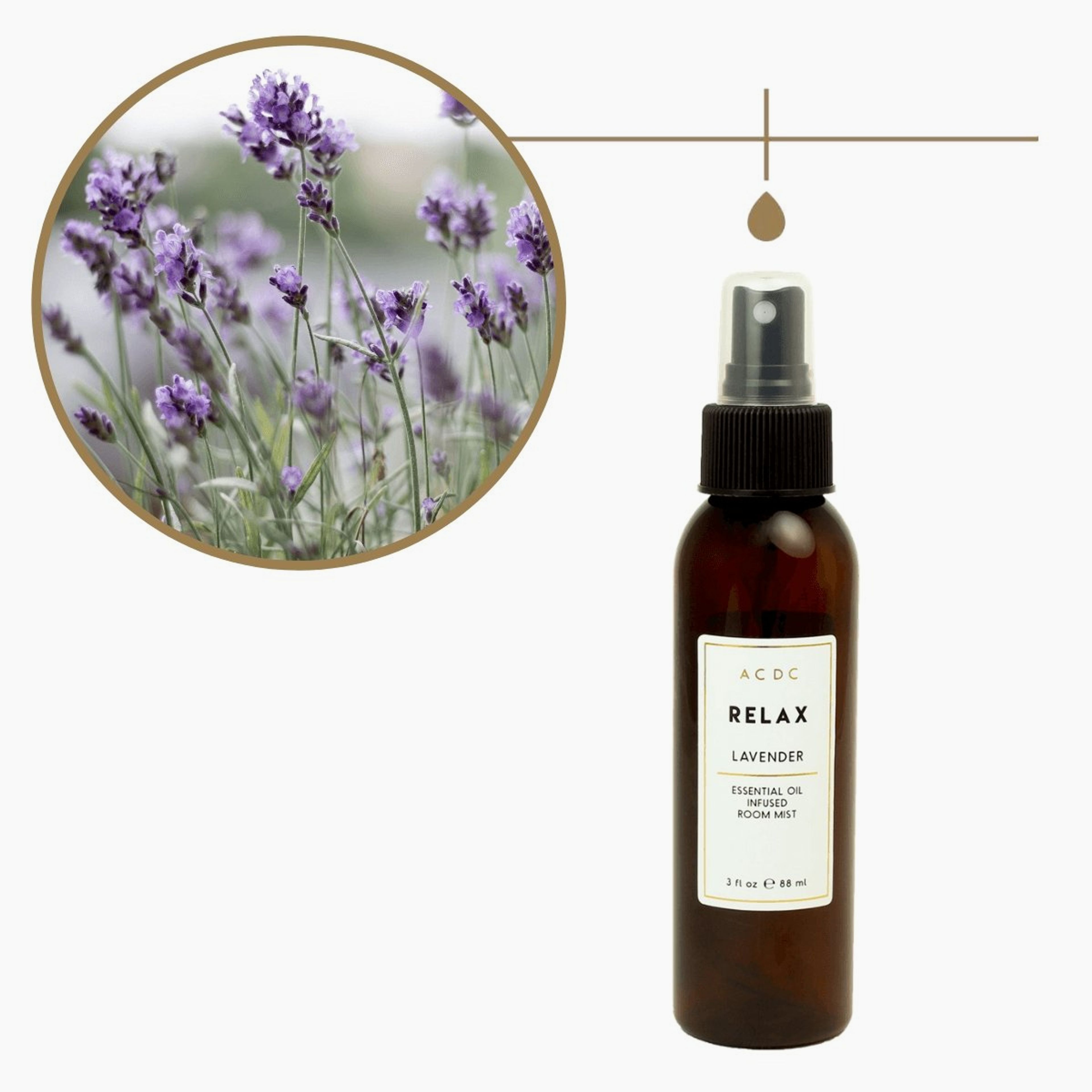 Relax Lavender Essential Oil Room Mist