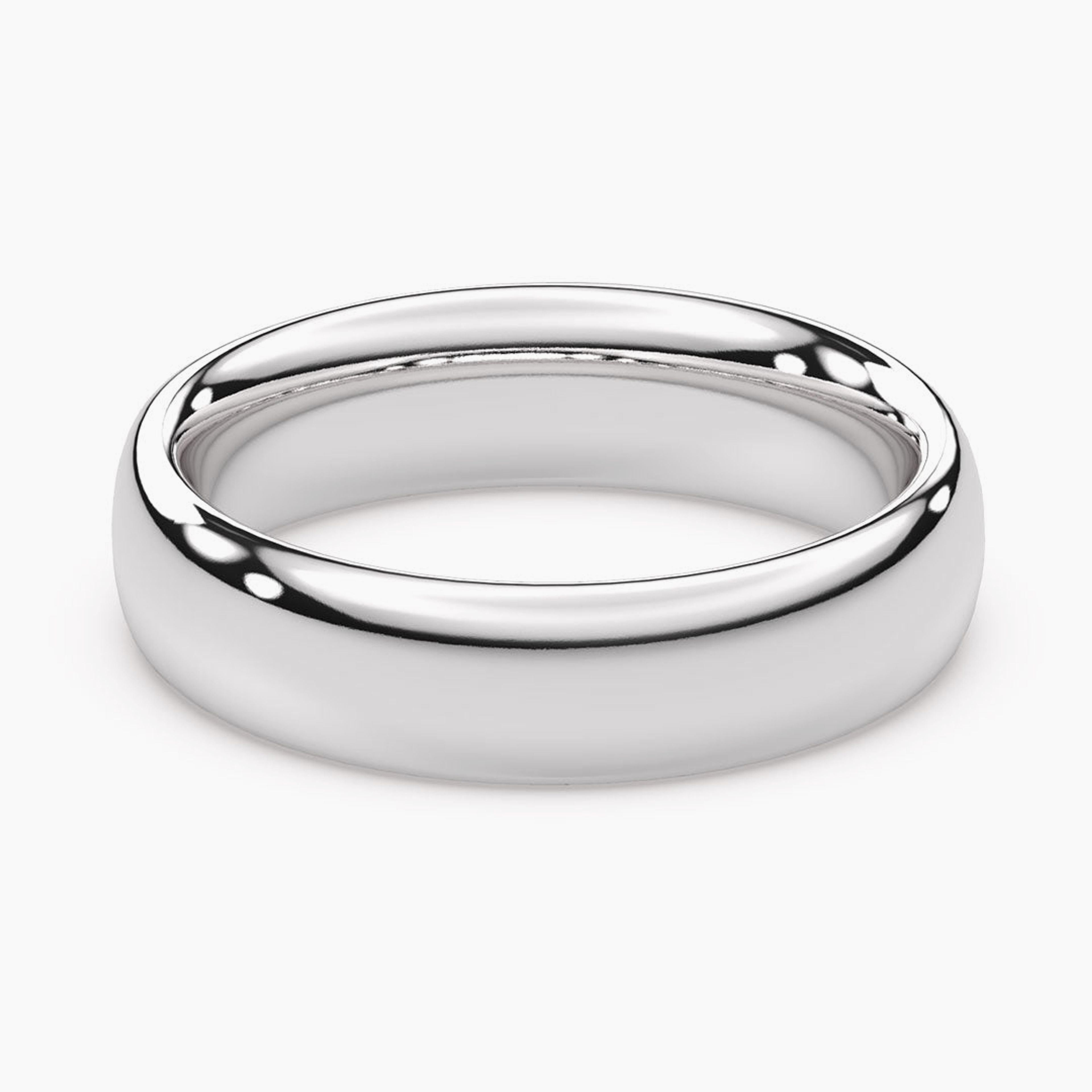 Classic 5mm Rounded Band Ring