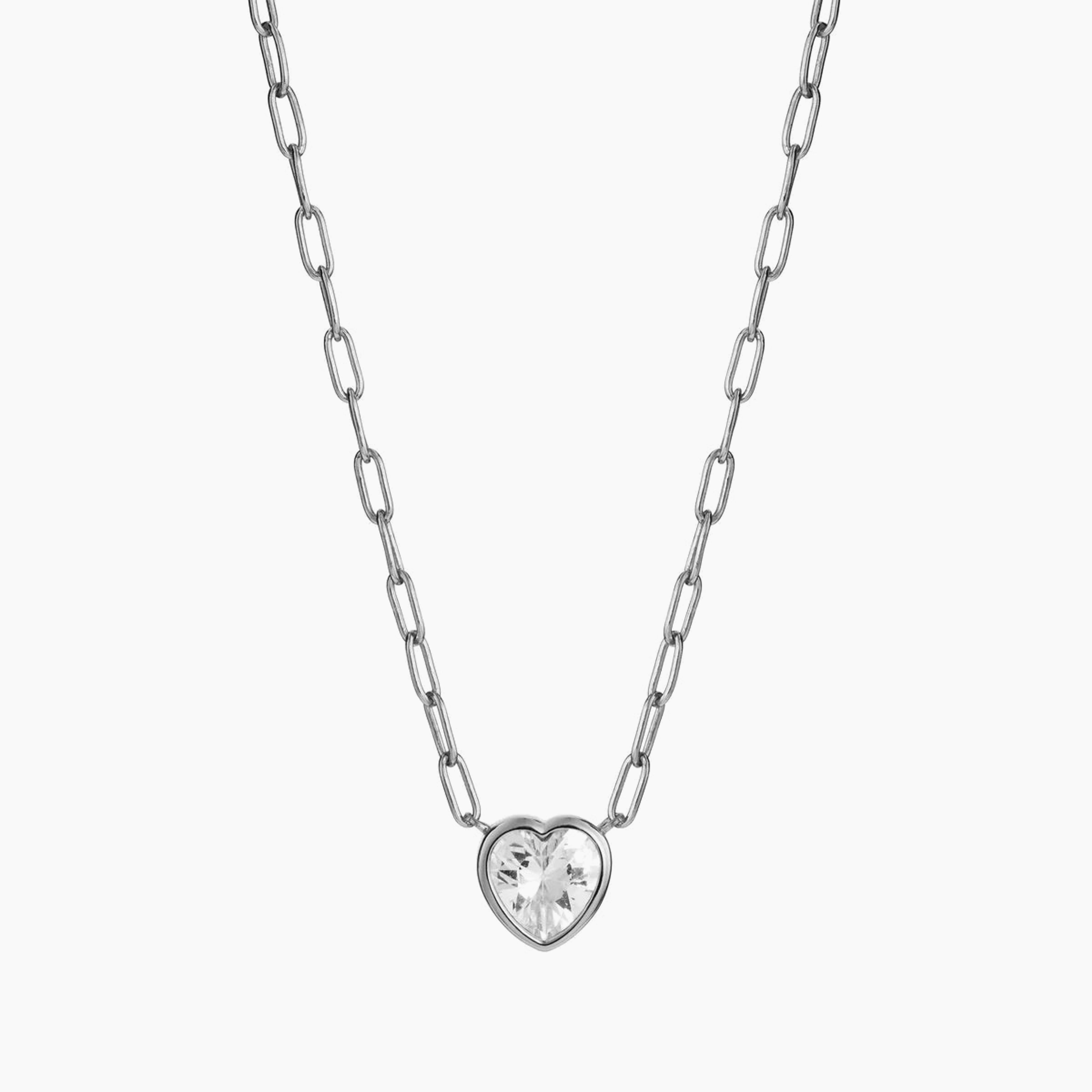 Heart Link Necklace