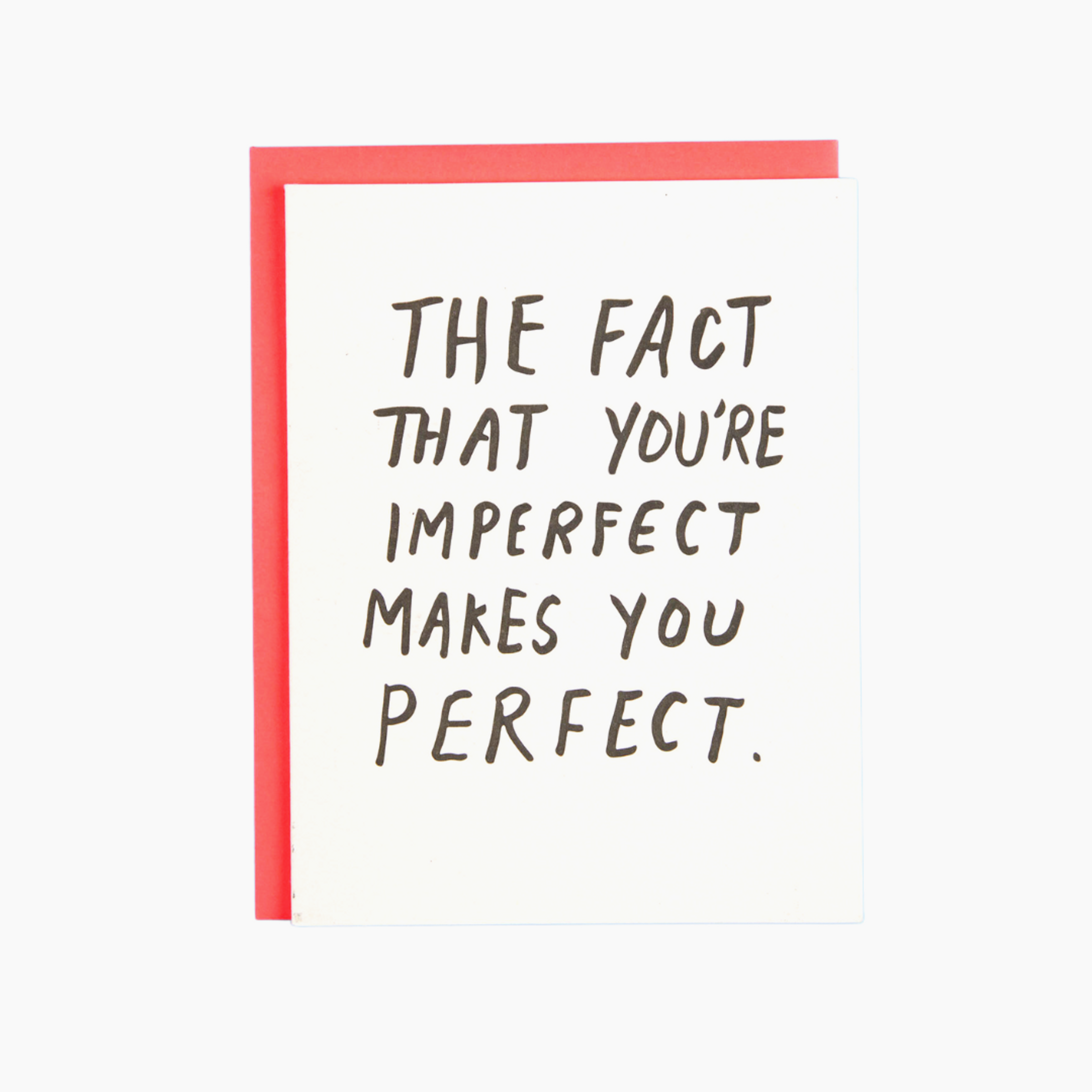 Imperfect Encouragement Card