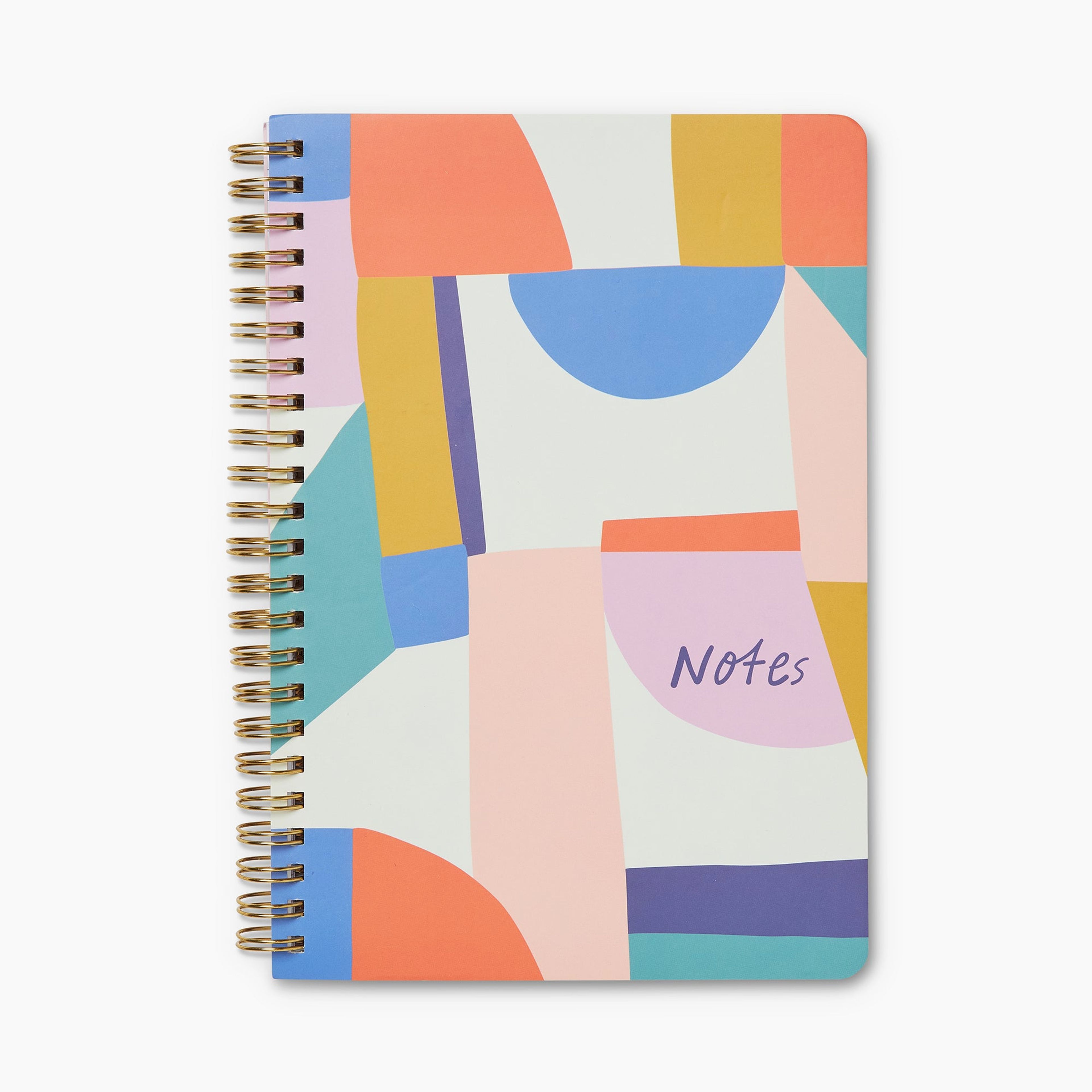 Shifted Shapes Spiral Notebook
