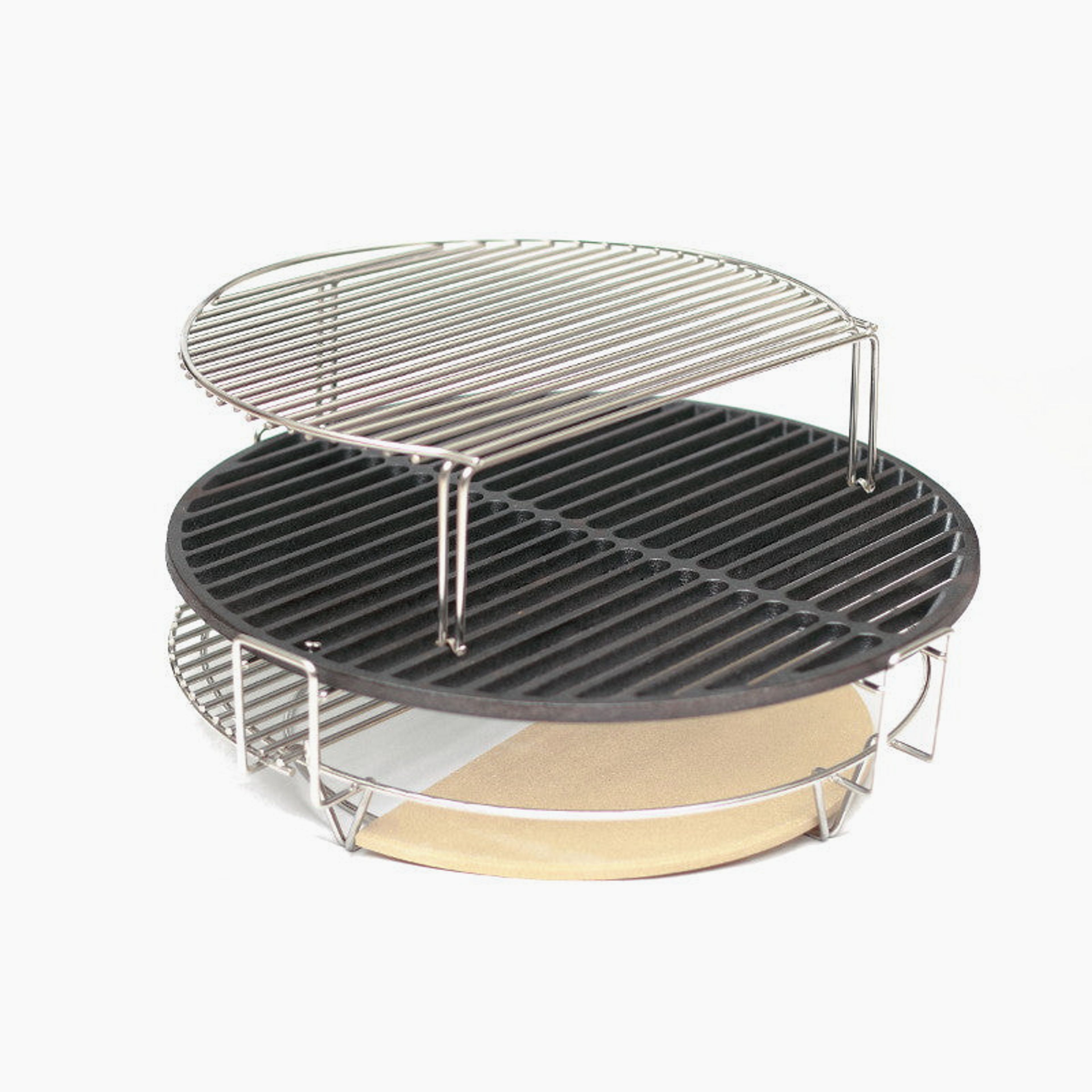 Cast Iron Cooking Grate, 18 Inch - Designed for the Big Green Egg
