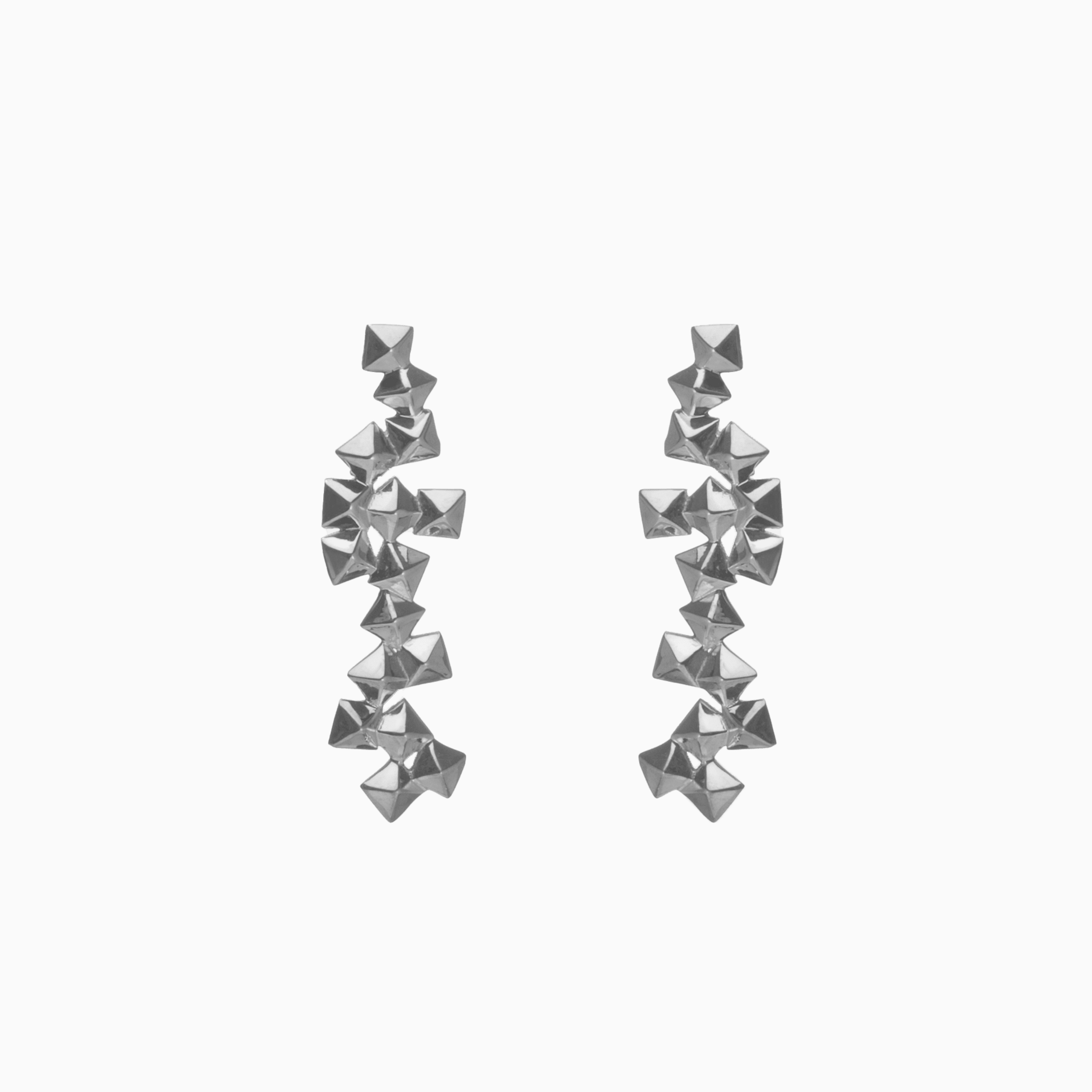 Structural Pyramid Earrings
