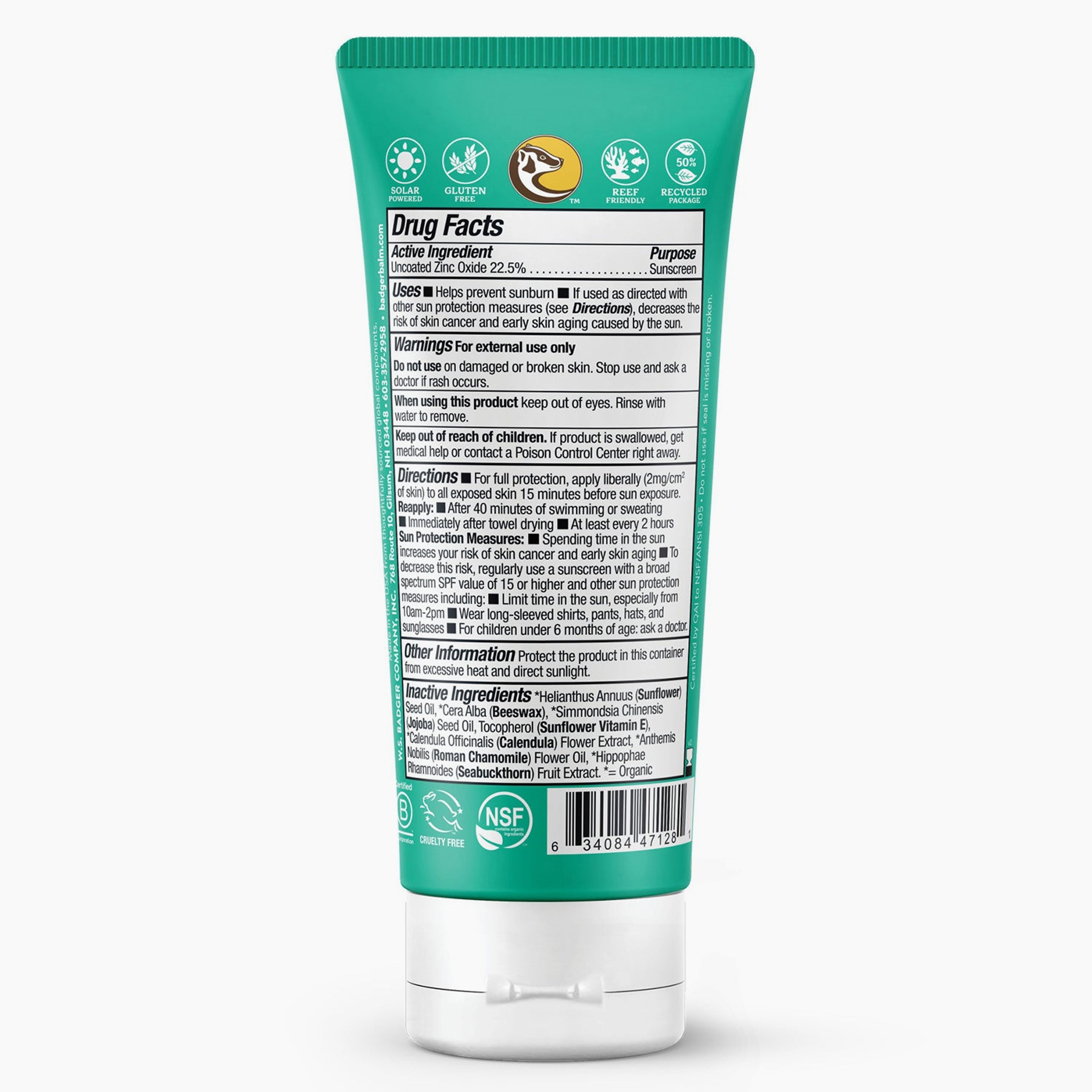 Baby Mineral Sunscreen Cream - SPF 40
