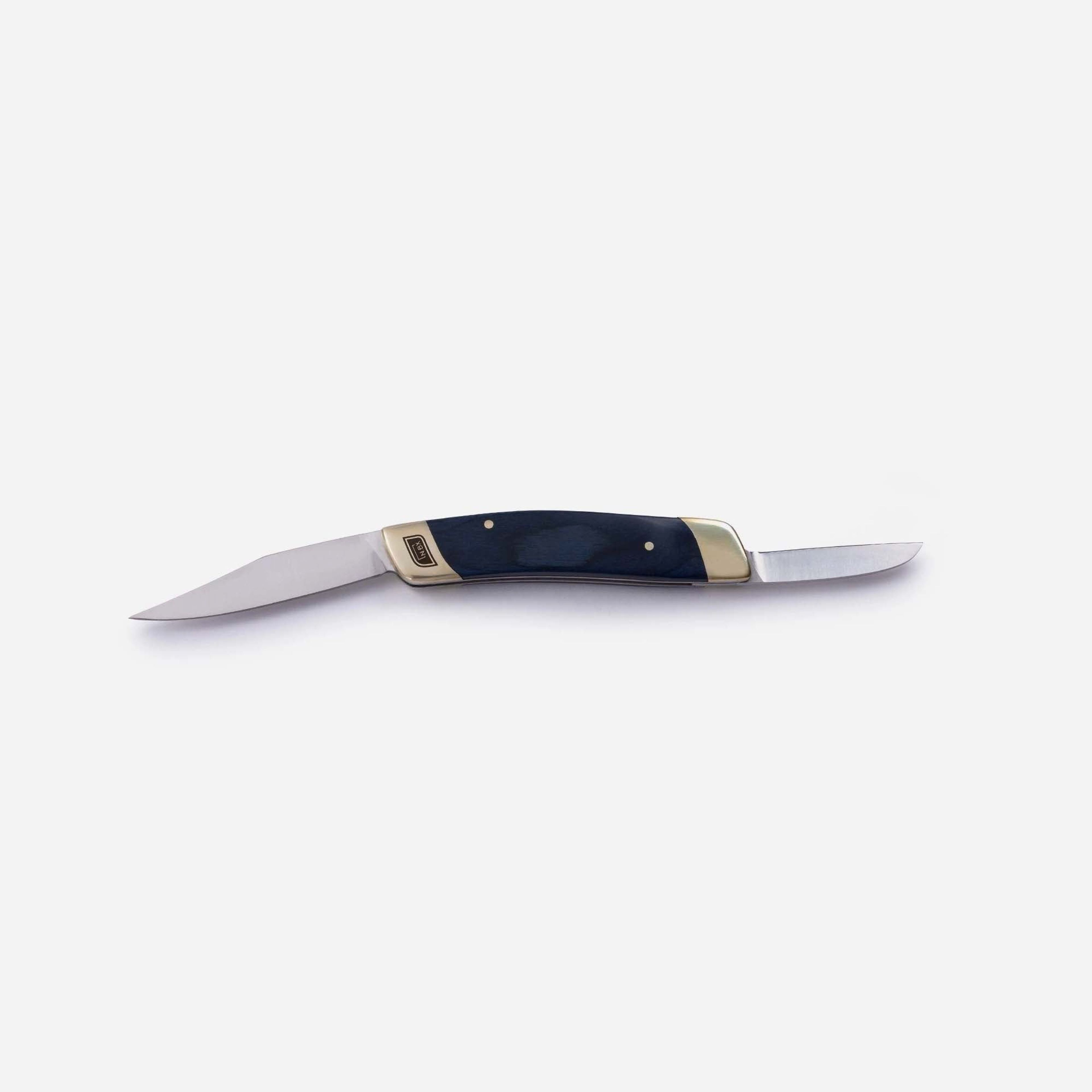 Double Blade Folding Pocket Knife
