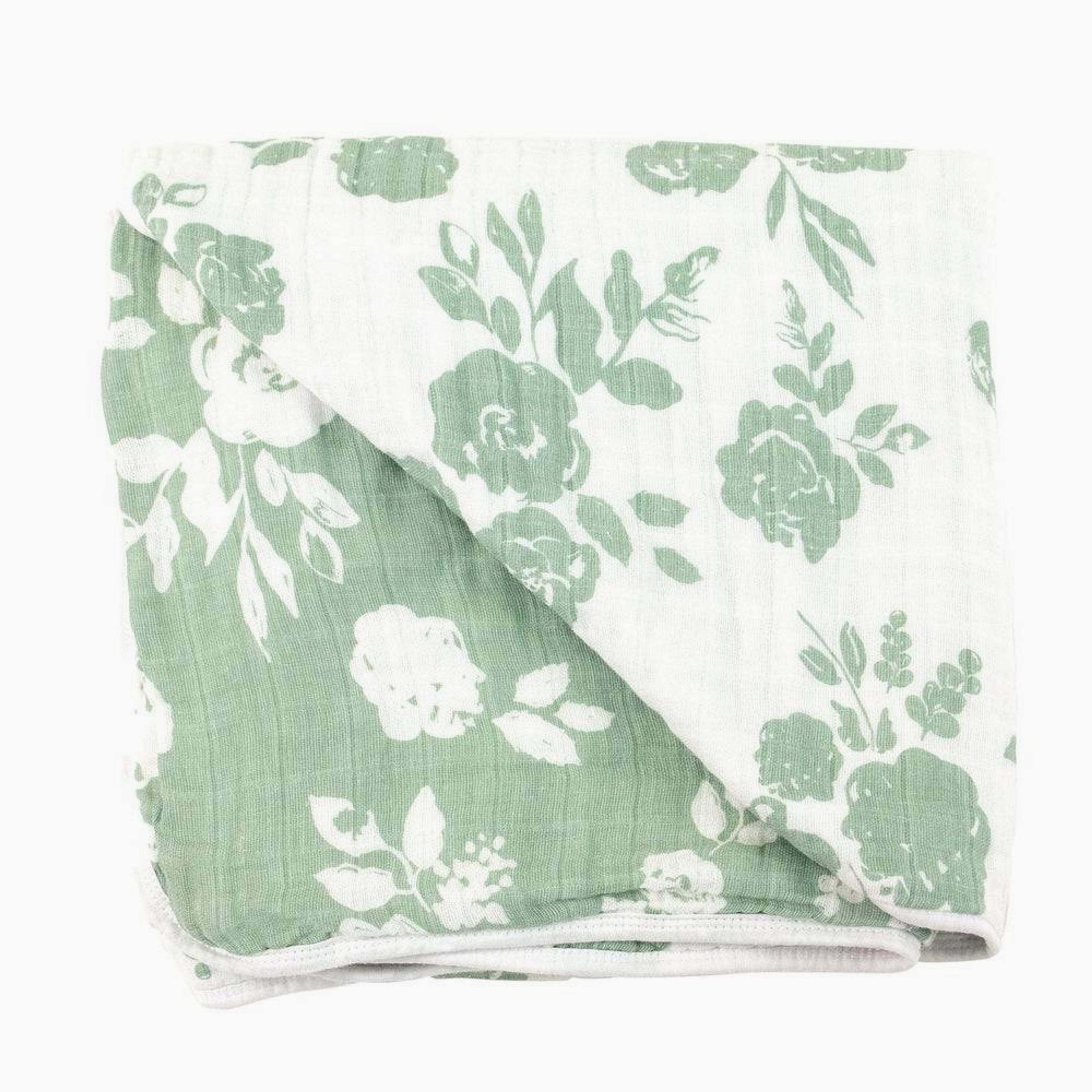 Vintage Floral + Modern Floral Premium Cotton Snuggle Blanket