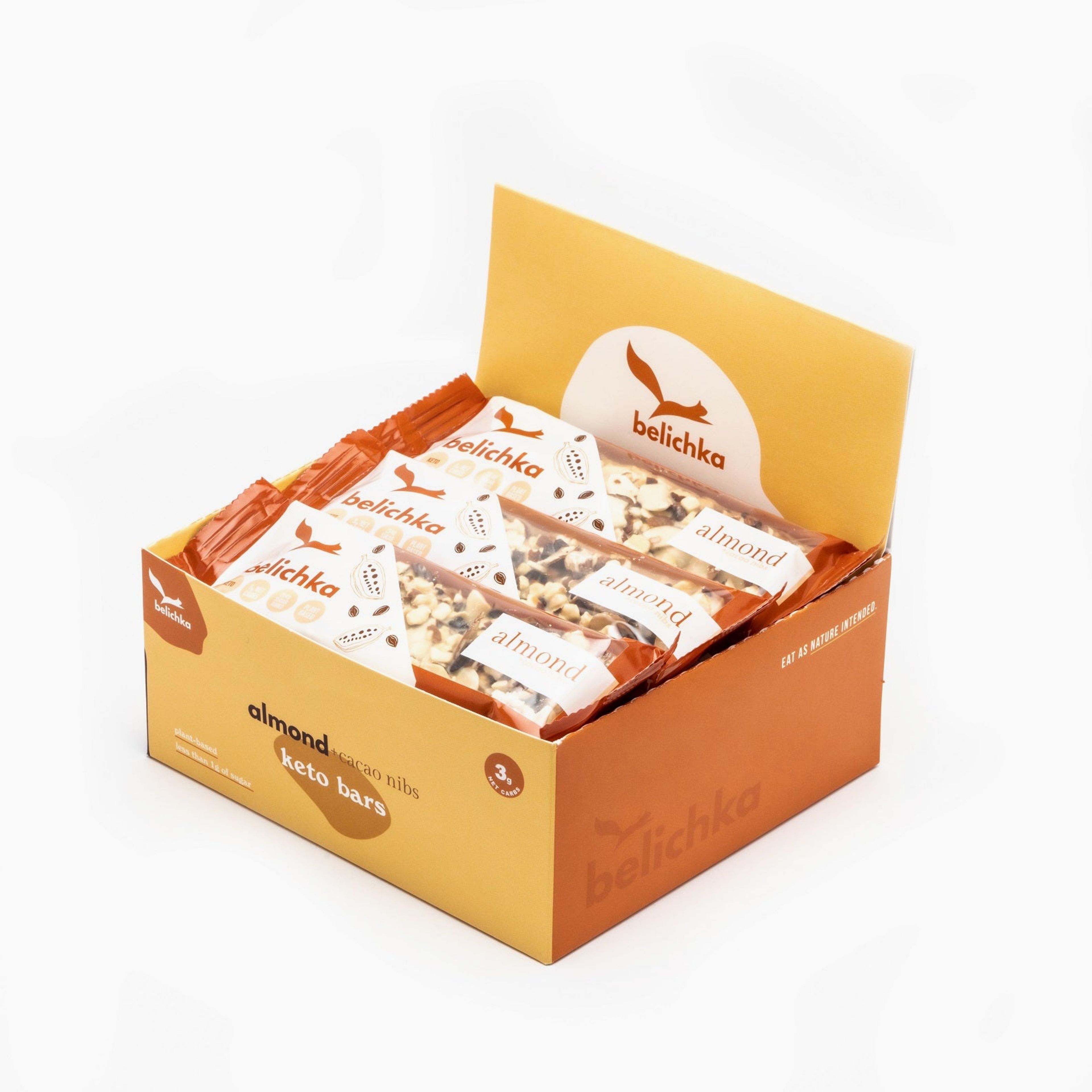 Almond Keto Bars (Box of 12)