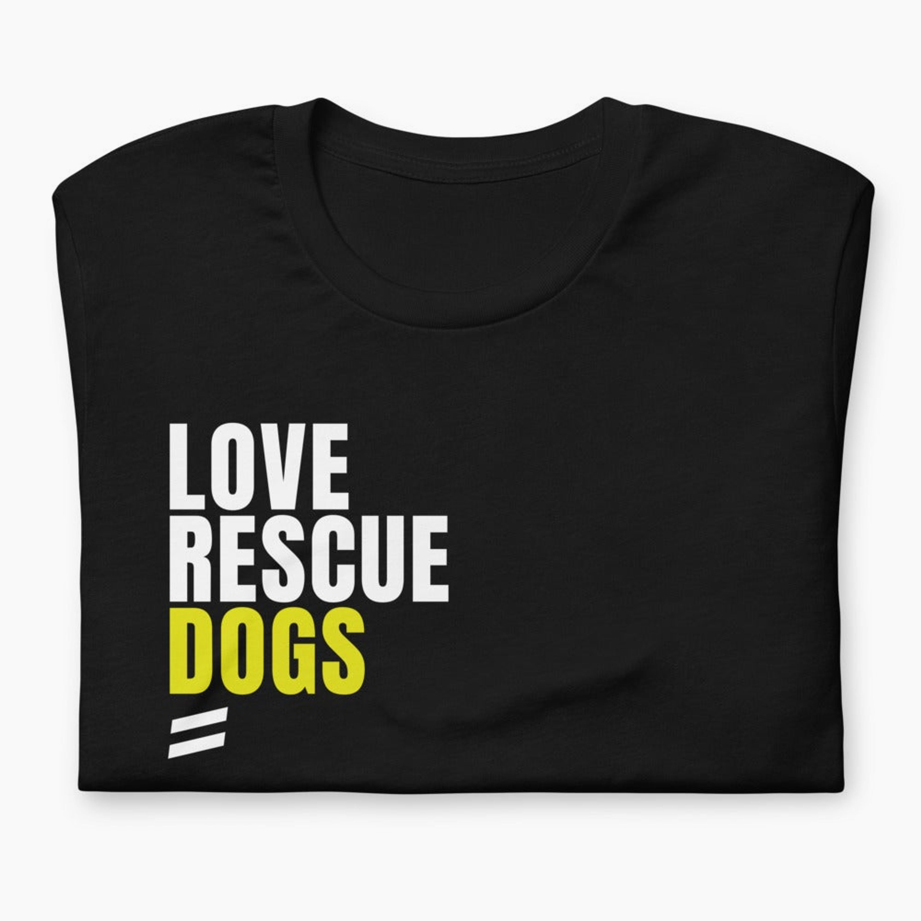 Love Rescue Dogs - Short-Sleeve Unisex T-Shirt