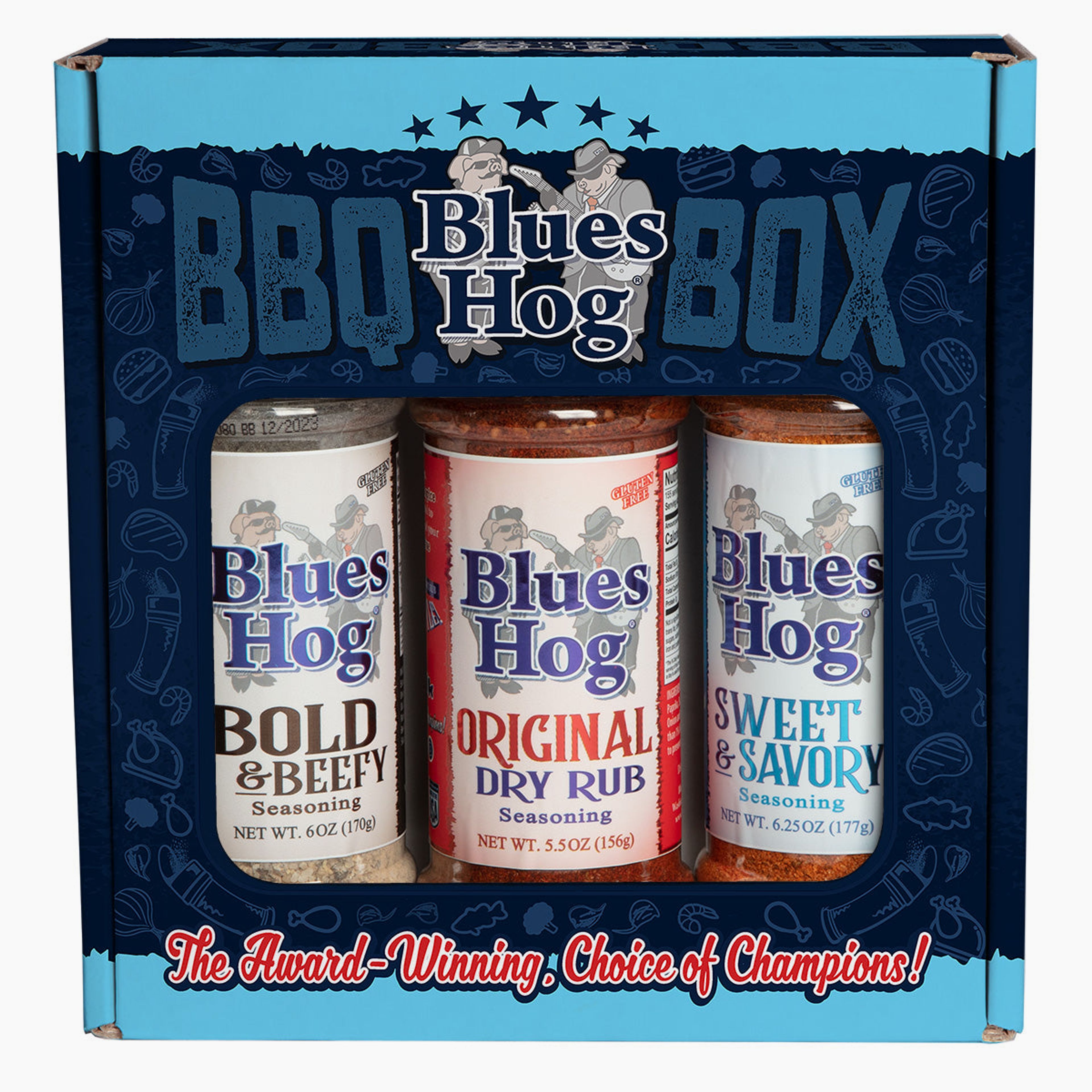 Seasonings BBQ Box - Original, Bold & Beefy, and Sweet & Savory