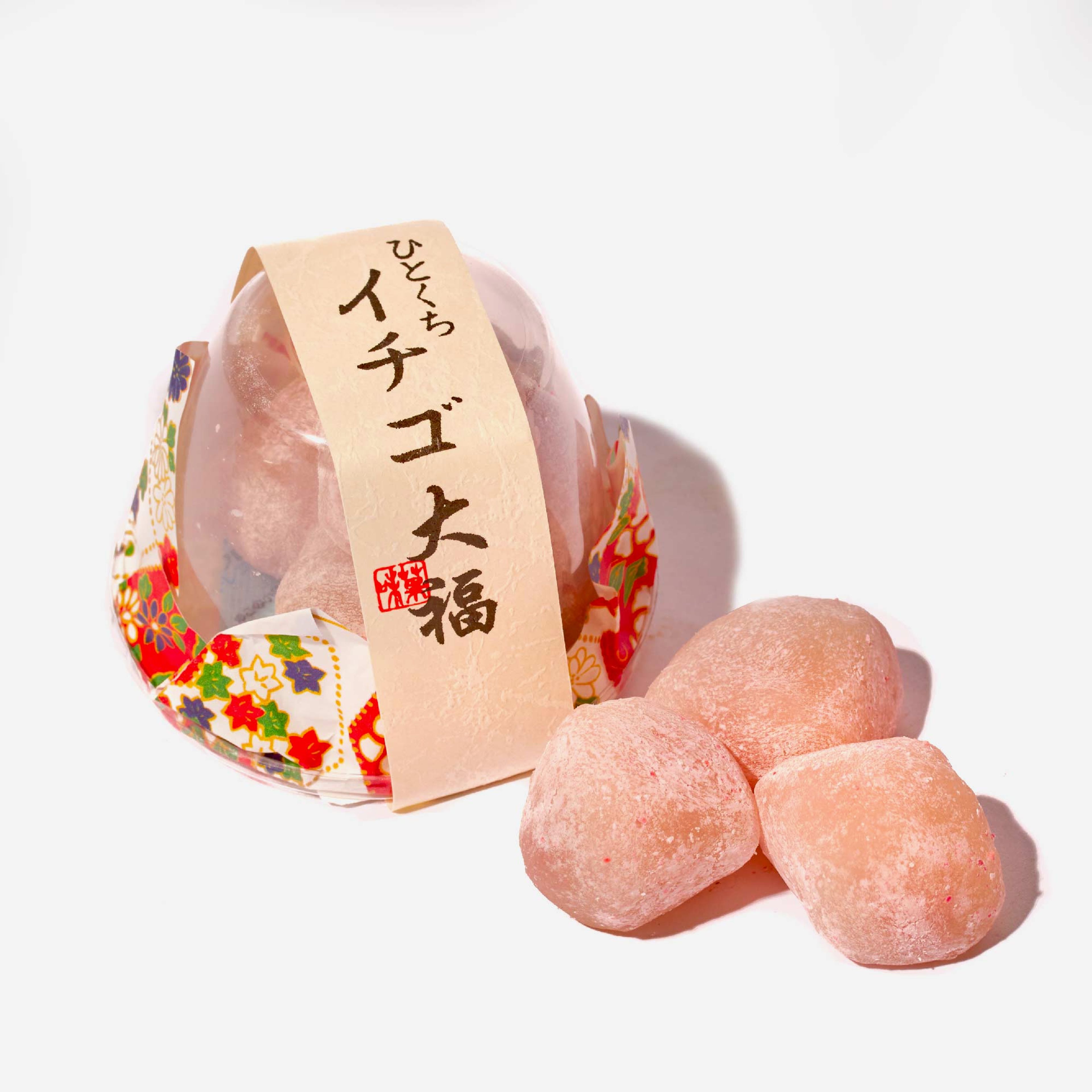 Strawberry Daifuku Mochi (1 Pack)
