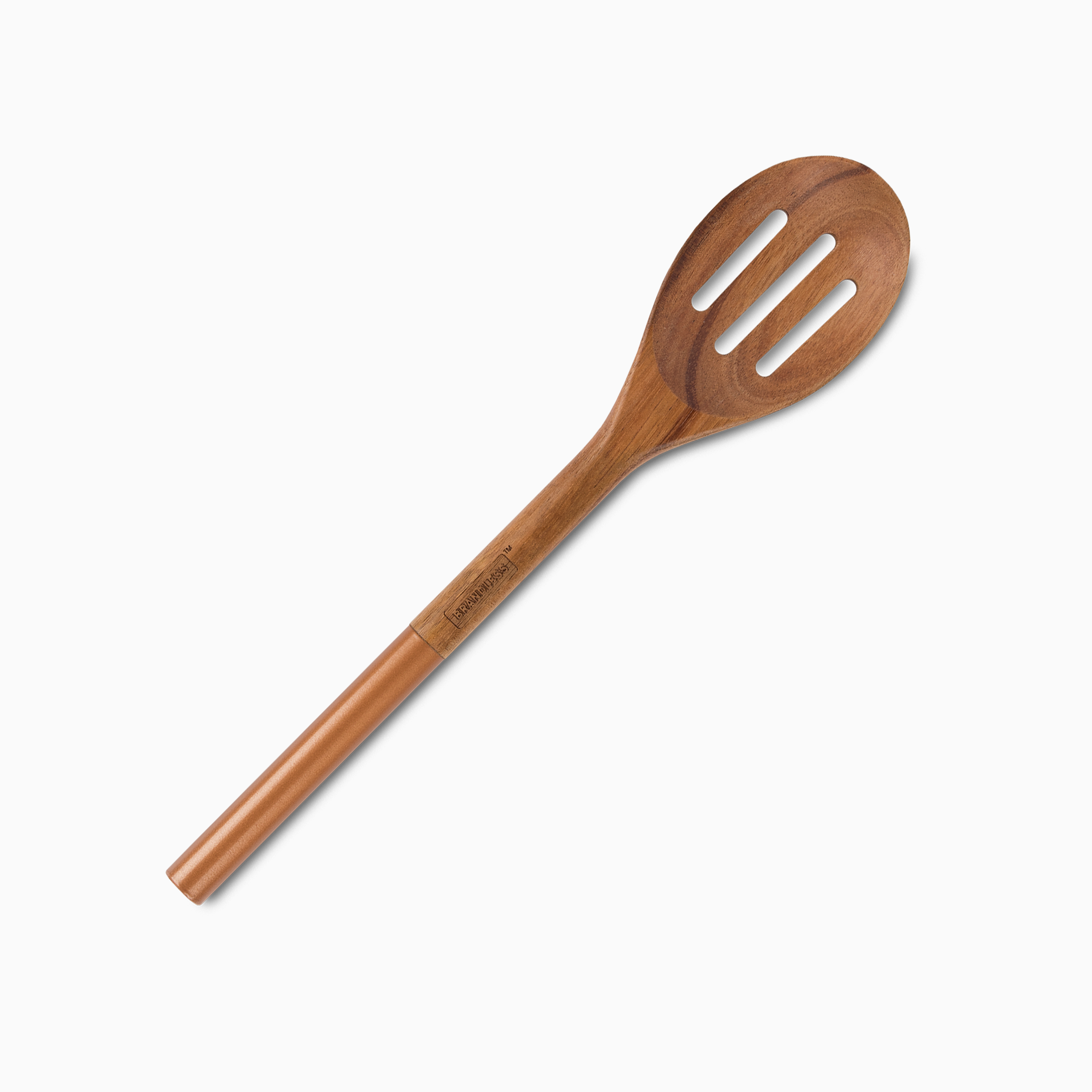 Acacia Wood Slotted Serving Spoon