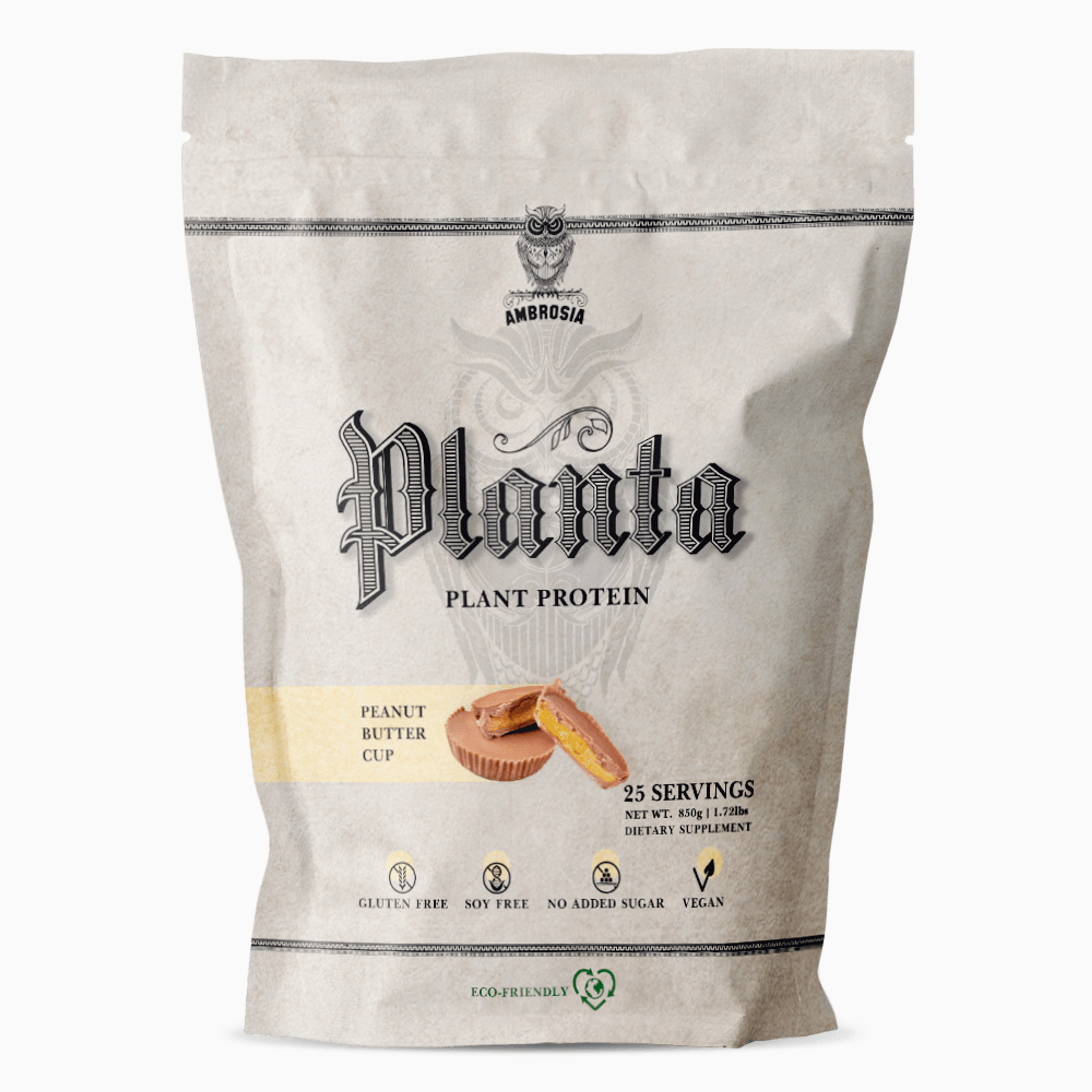 Peanut Butter Cup Ambrosia Planta - Premium Plant Protein