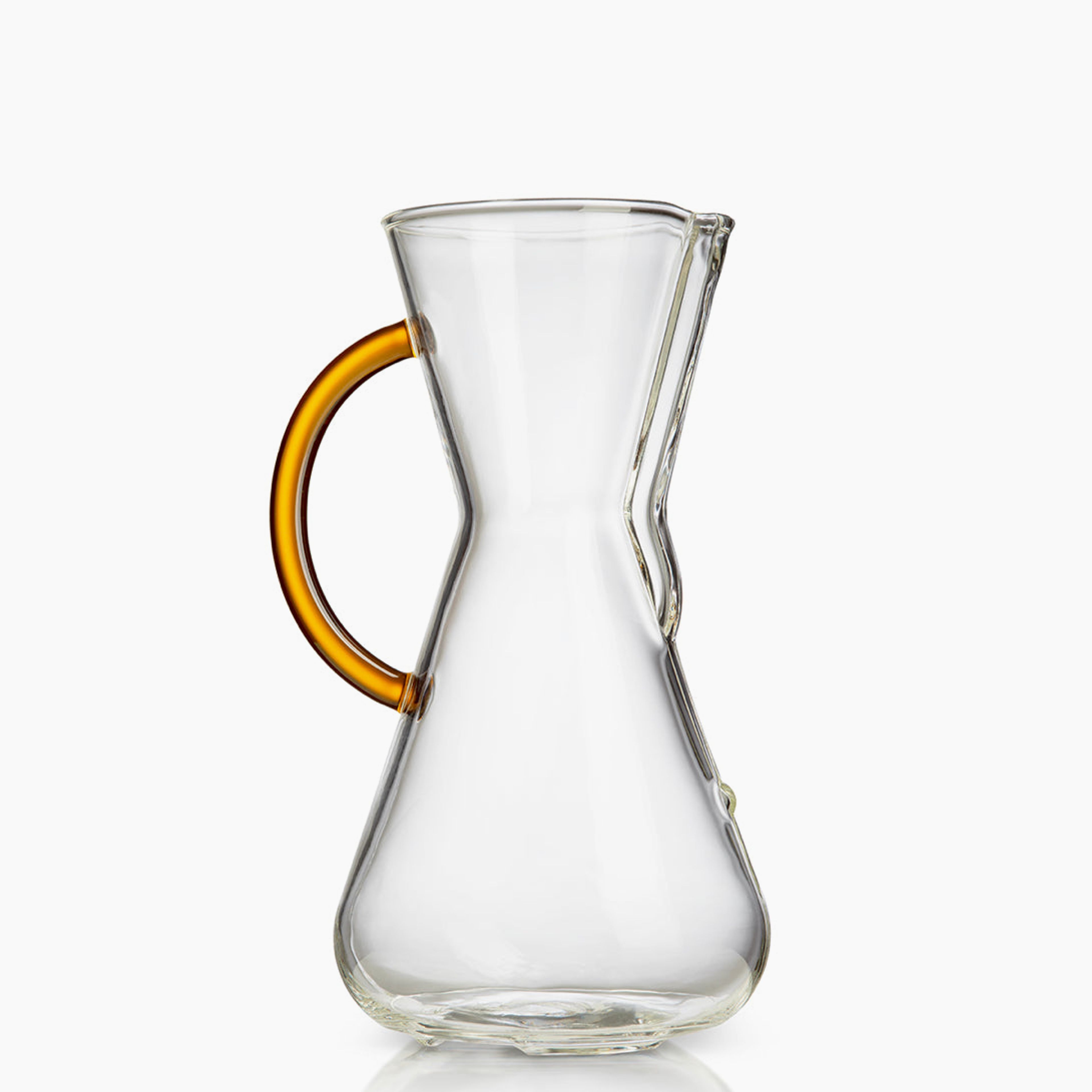 Chemex 3 Cup Glass Handle Brewer - Gold