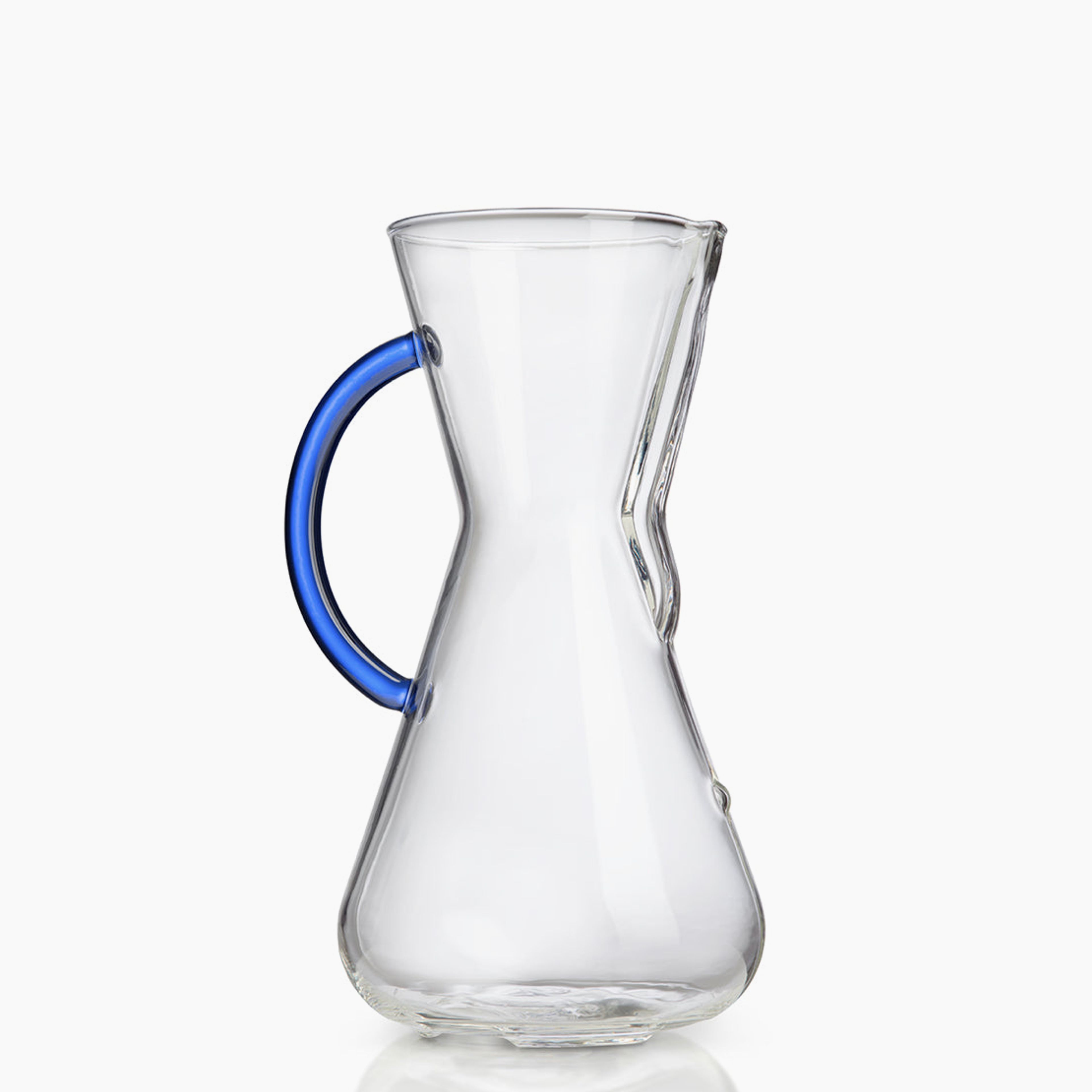 Chemex 3 Cup Glass Handle Brewer - Blue